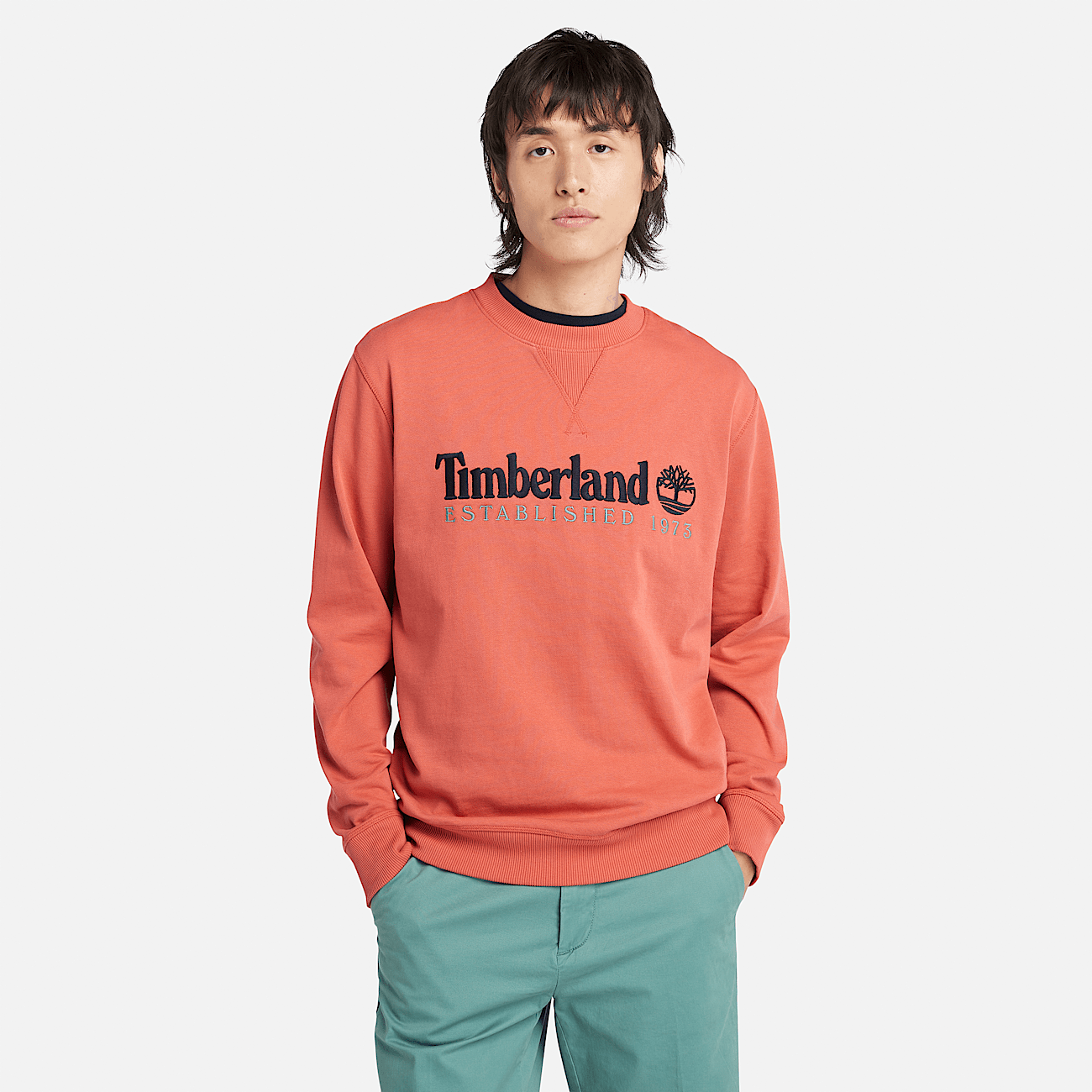 Timberland sweatshirt mens clearance