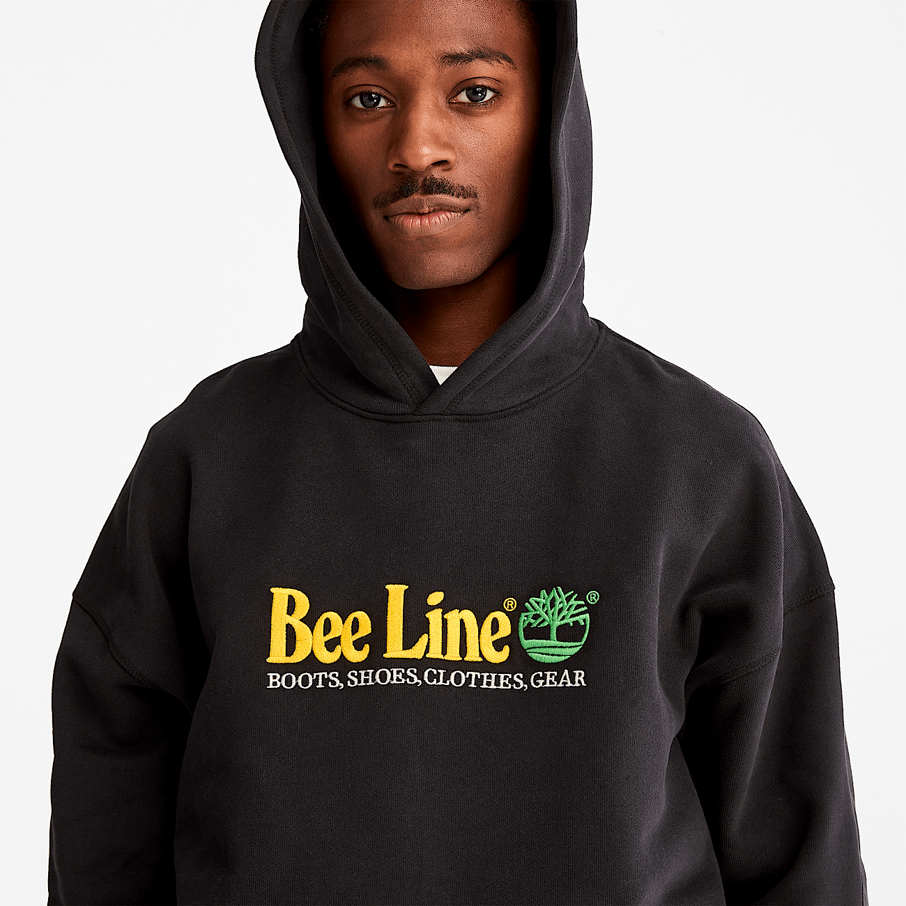 Bee Line x Timberland Logo Hoodie in Black