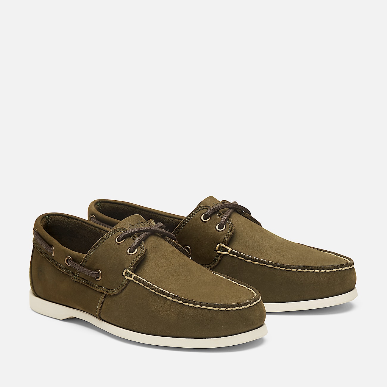 Cedar Bay Boat Shoe for Men in Green