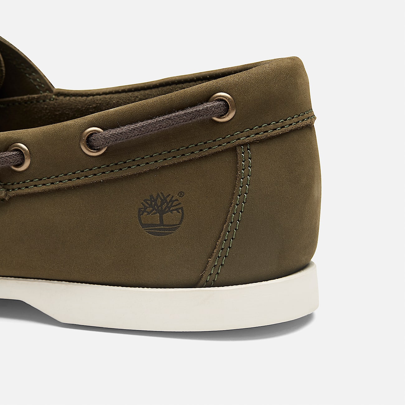 Cedar Bay Boat Shoe for Men in Green