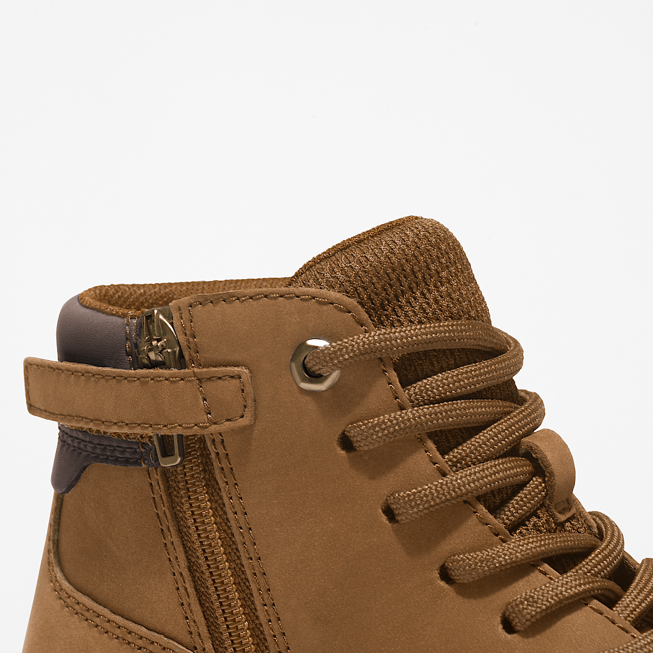 Seneca Bay Mid Lace Up Zip Trainer for Youth in Yellow