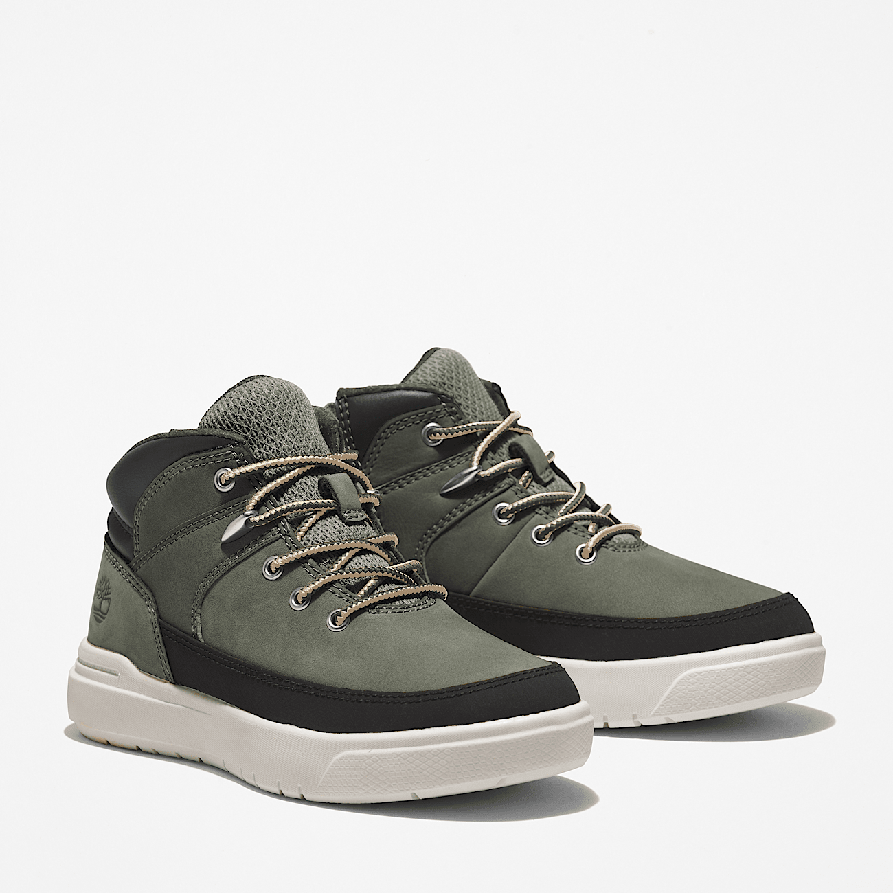 Seneca Bay Mid Lace Up Sneaker voor kids in groen