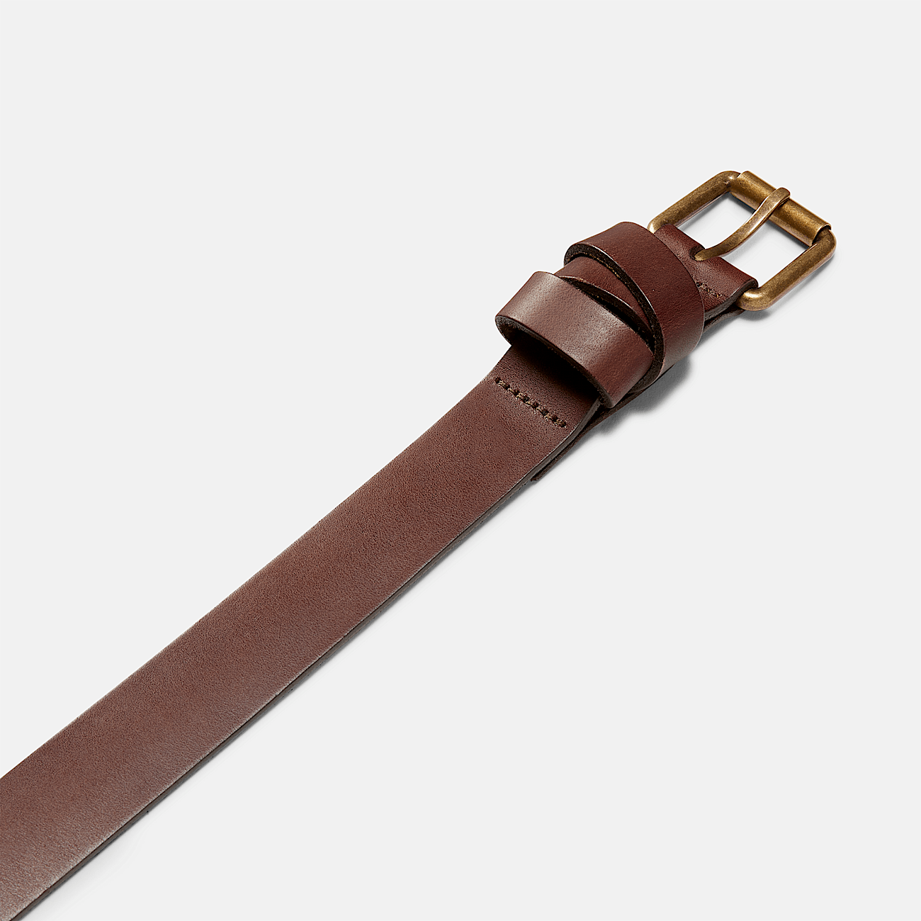 30MM Wrap Keeper Belt for Women in Light Brown