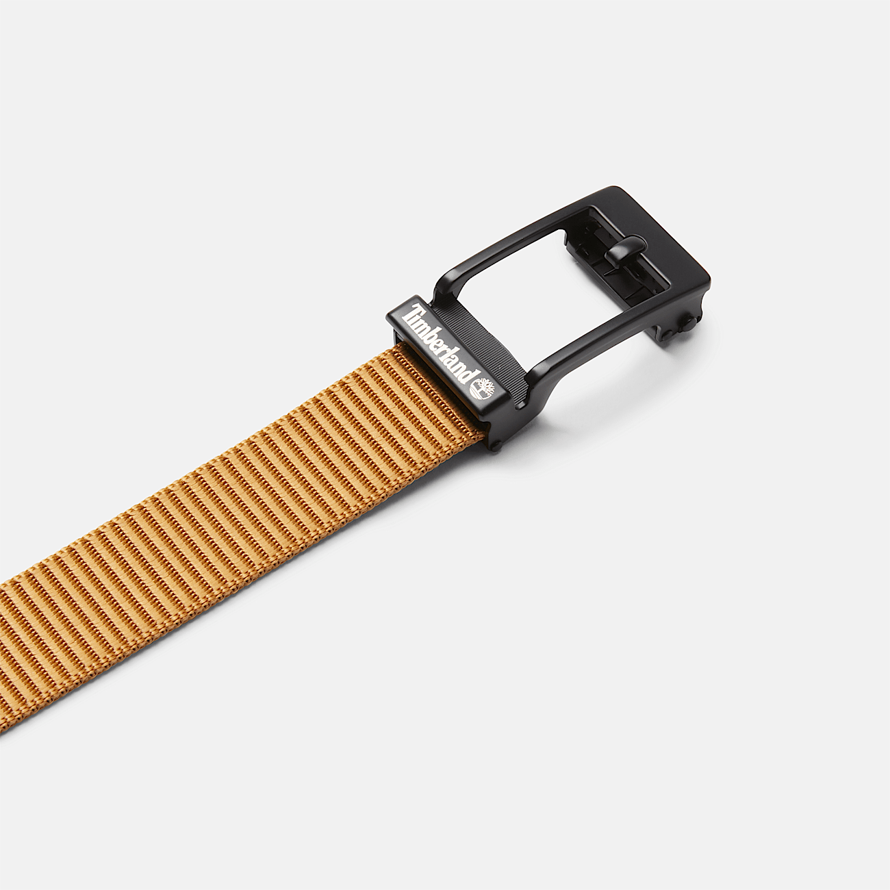 1.4 35mm Pressure Buckle Webbed Belt for Men in Dark Yellow