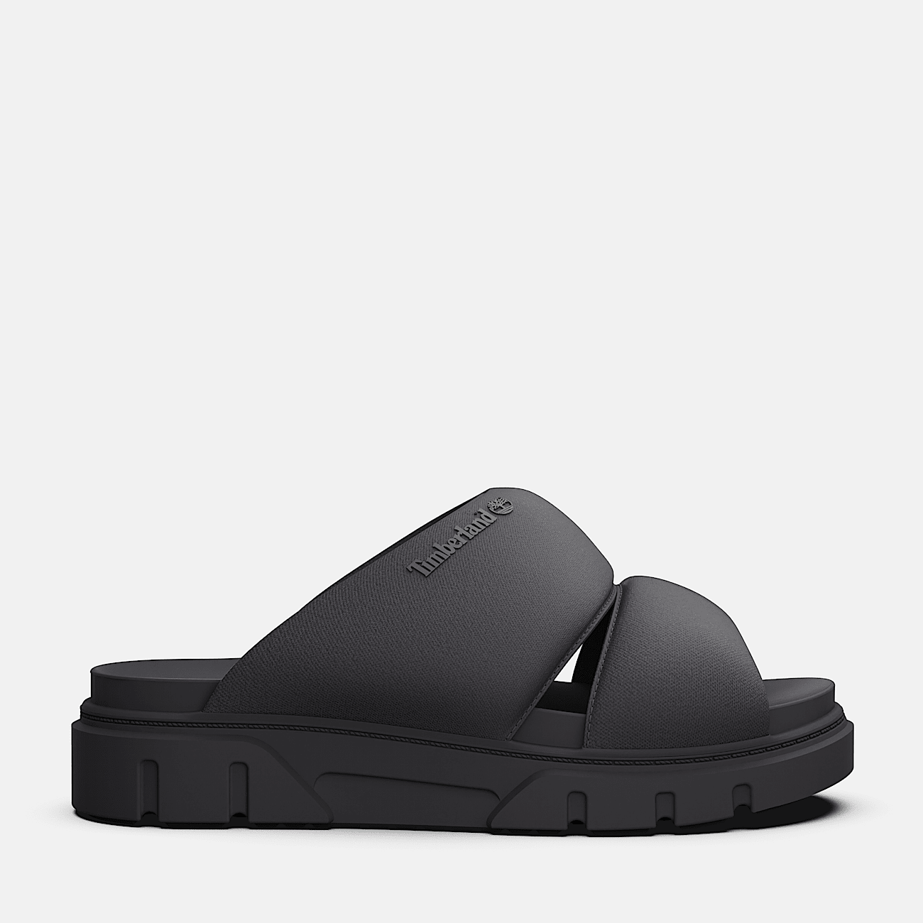 Womens black slide on sandals cheap