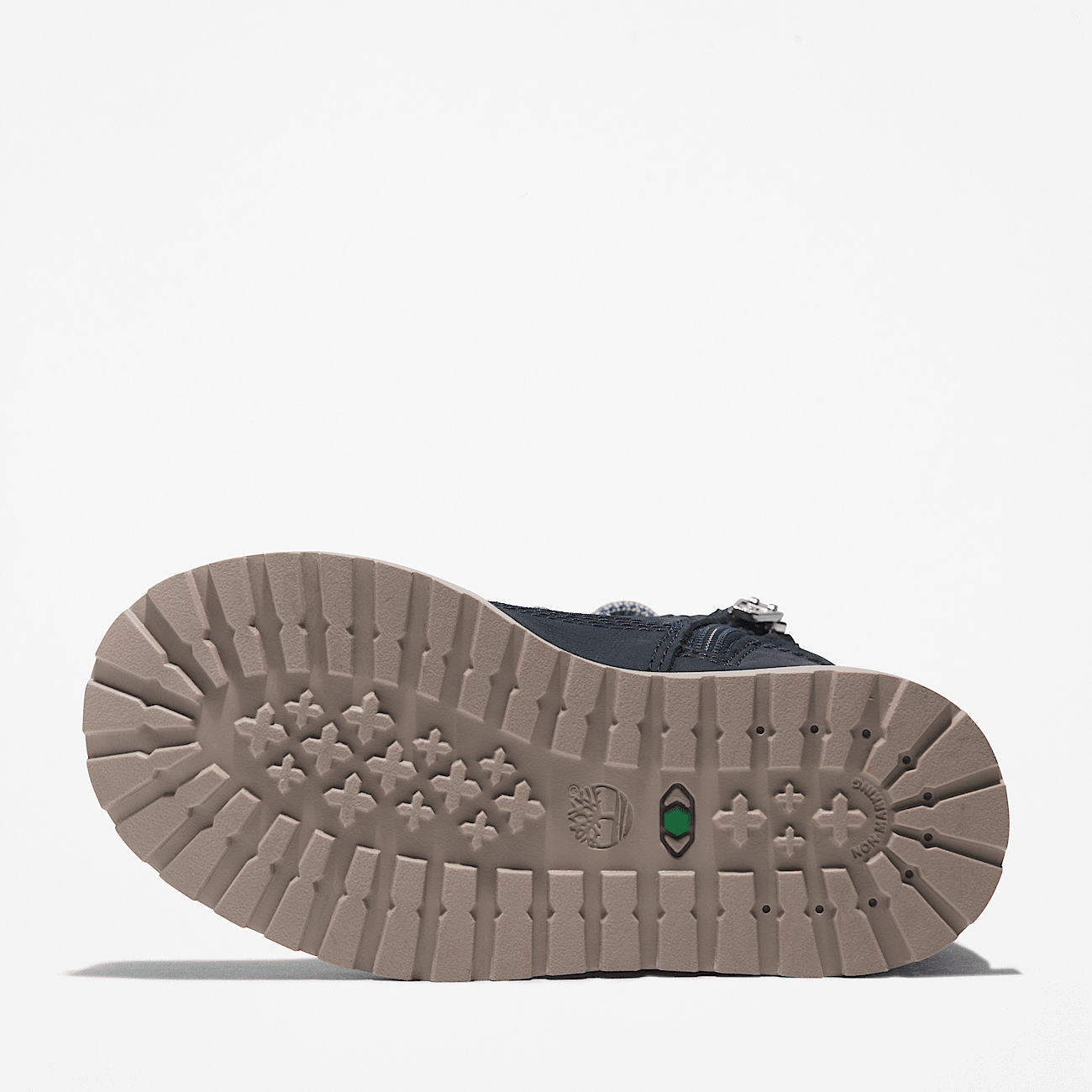 Pokey Pine Fluffy collar Zip Boot for Toddler in Dark Blue