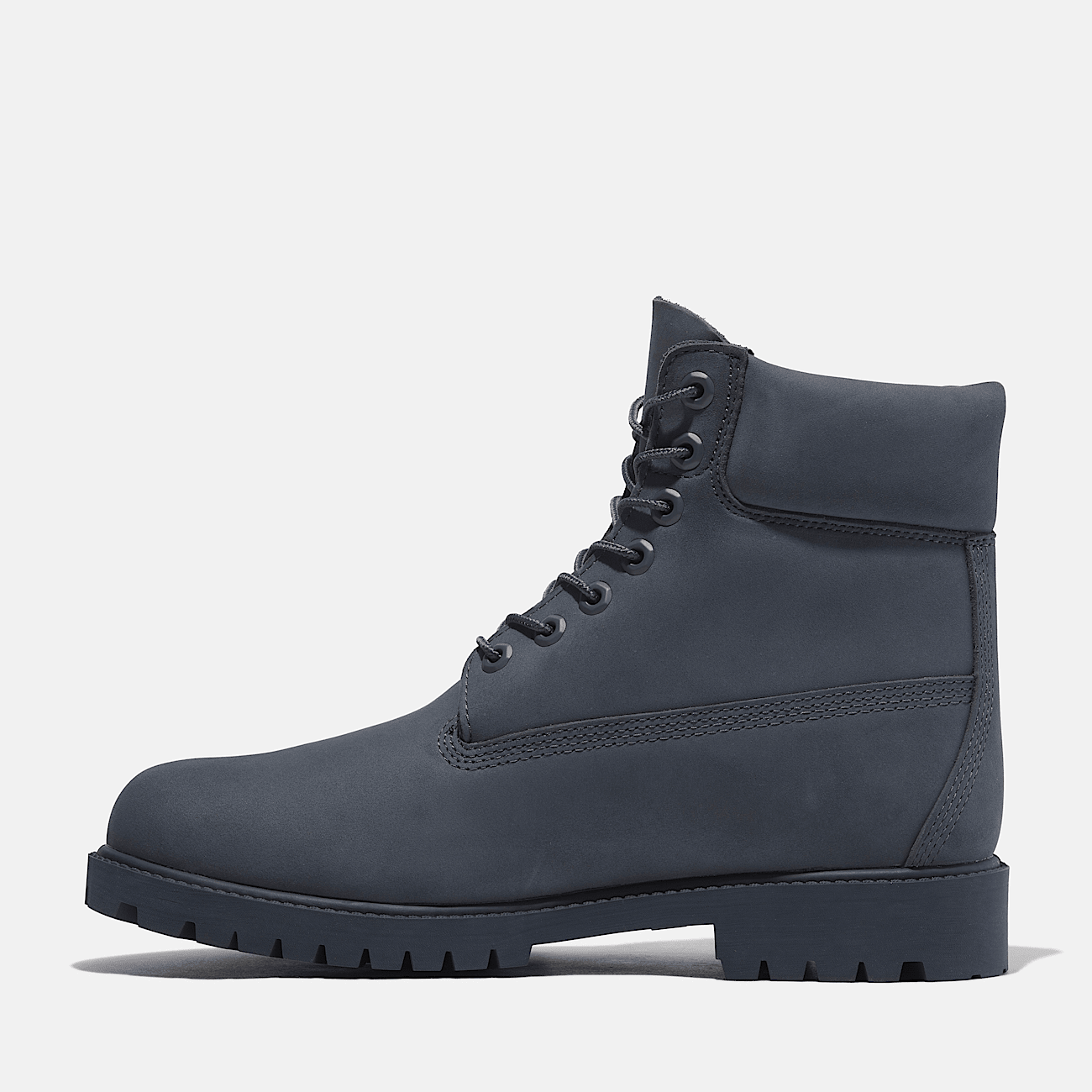 Bottine 6 Inch impermeable a lacets Timberland Heritage pour homme en nubuck bleu fonce