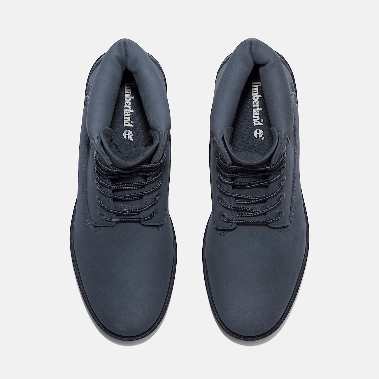 Bottine 6 Inch impermeable a lacets Timberland Heritage pour homme en nubuck bleu fonce