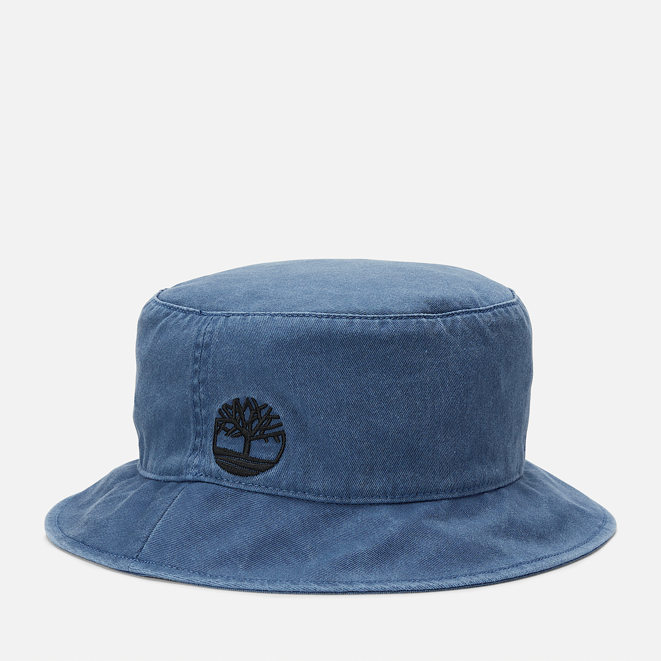 All Gender Pigment Dye Bucket Hat in Dark Blue