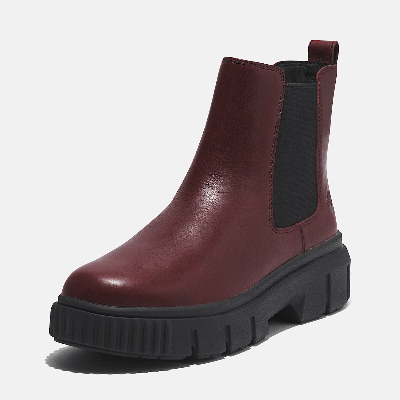 Field Mid Chelsea Boot for Women in Dark Red