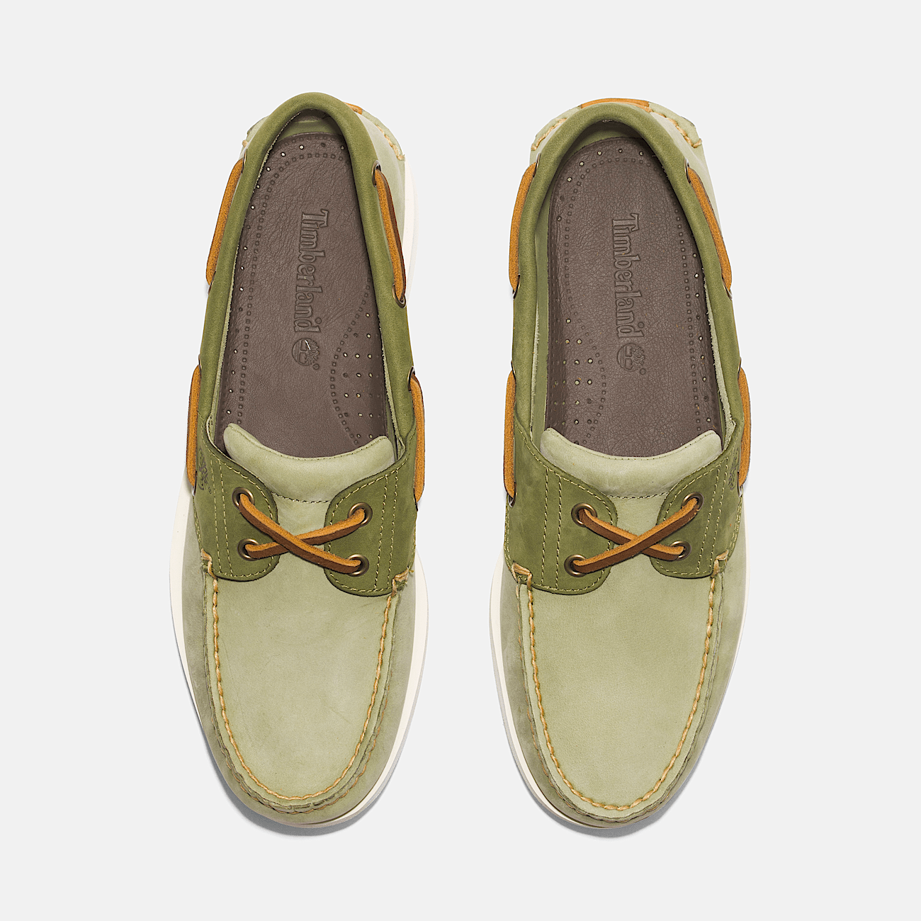 Classic Boat Shoe for Men in Light Green