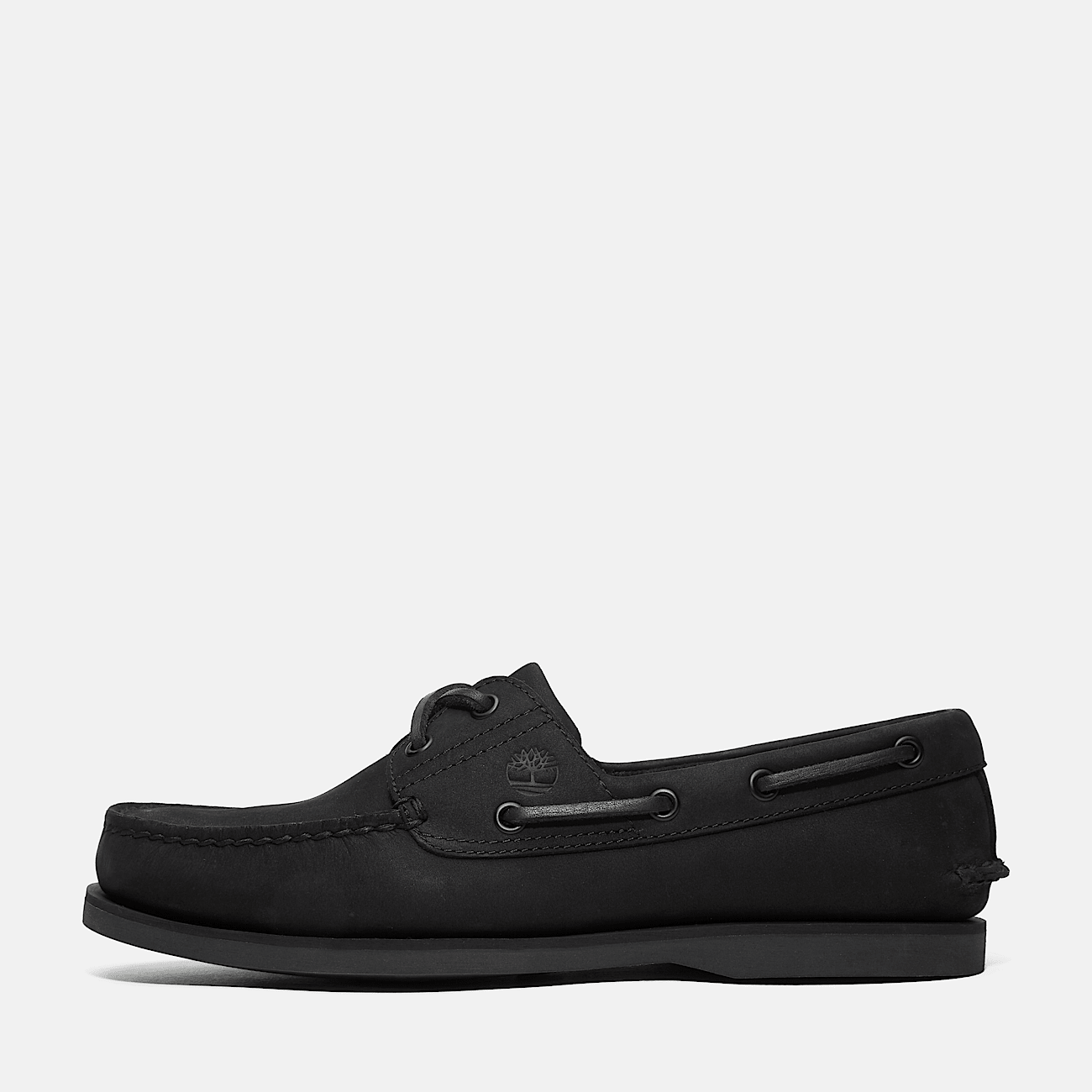 Classic Boat Shoe for Men in Black