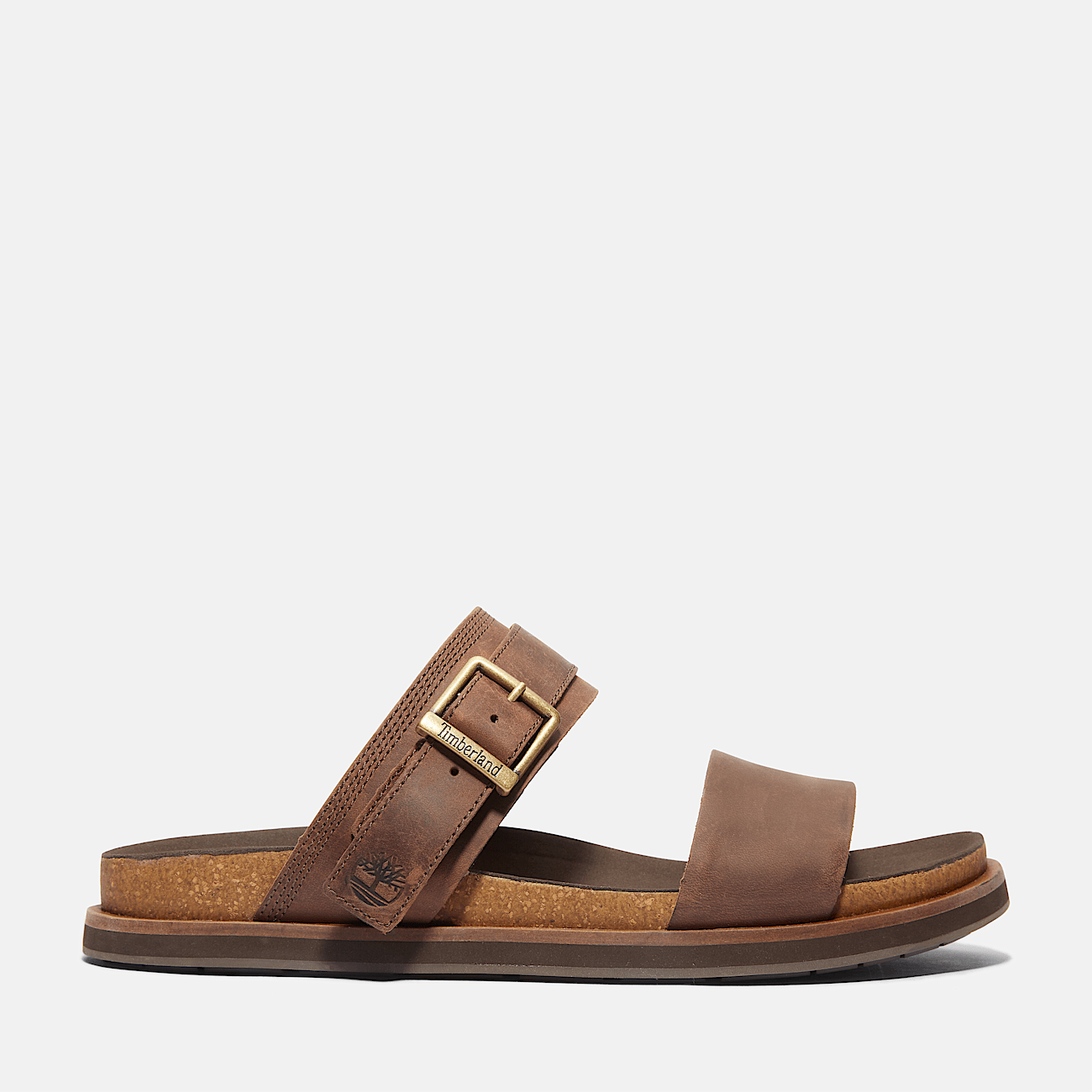 Sandalias de doble tira Amalfi Vibes para hombre en marron