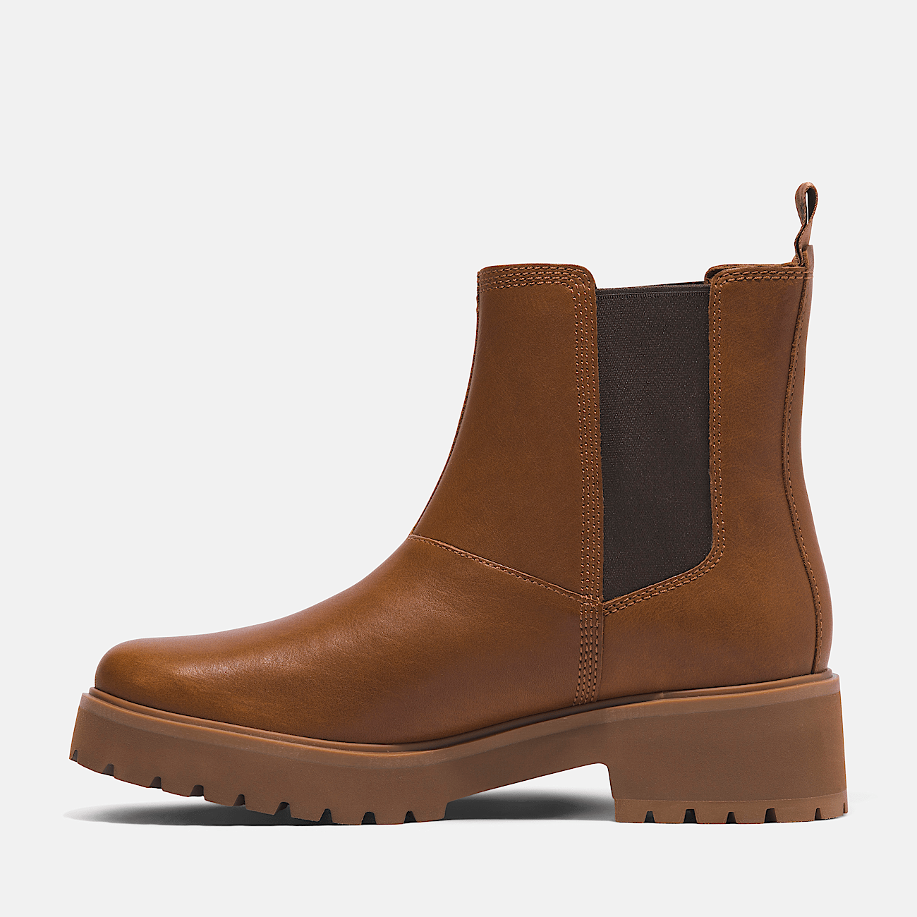Carnaby Cool Mid Chelsea Boot for Women in Light Brown