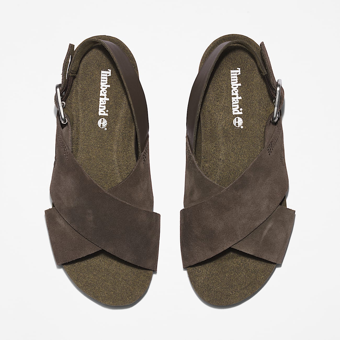 Malibu Waves Basic Backstrap Sandal for Women in Green