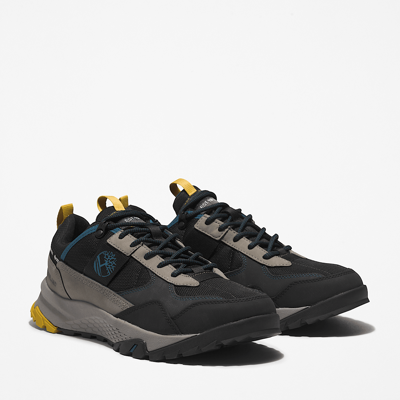 Lincoln Peak Low Lace Up Hiking Shoe for Men in Grey