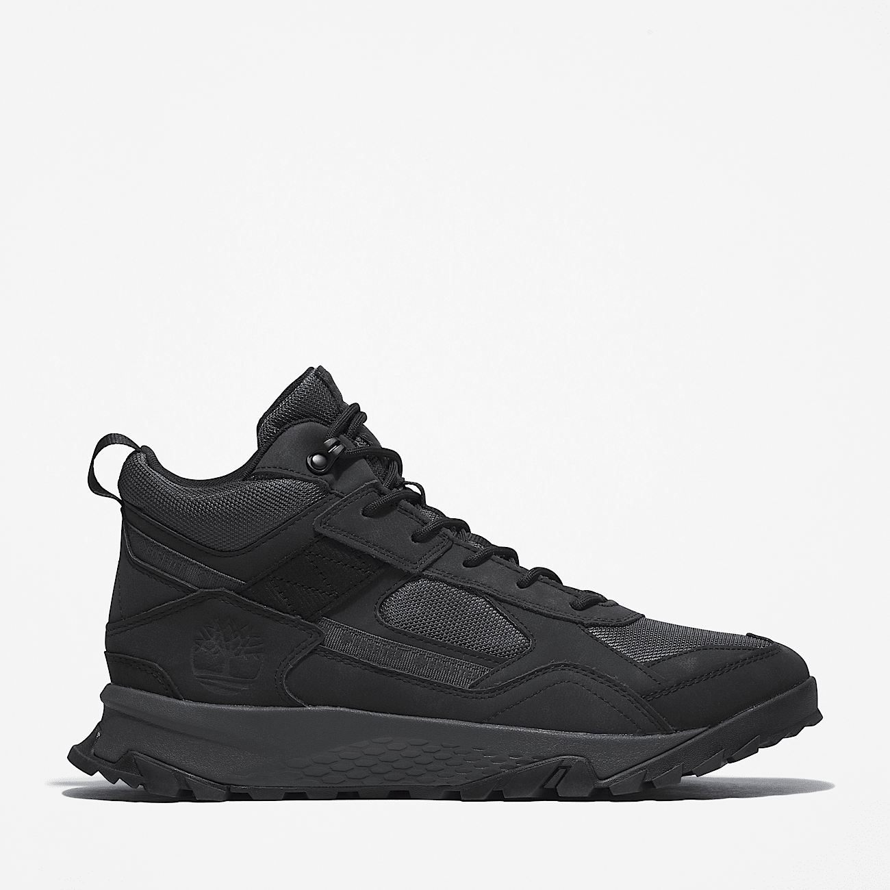 Mens black timberland hiking boots top