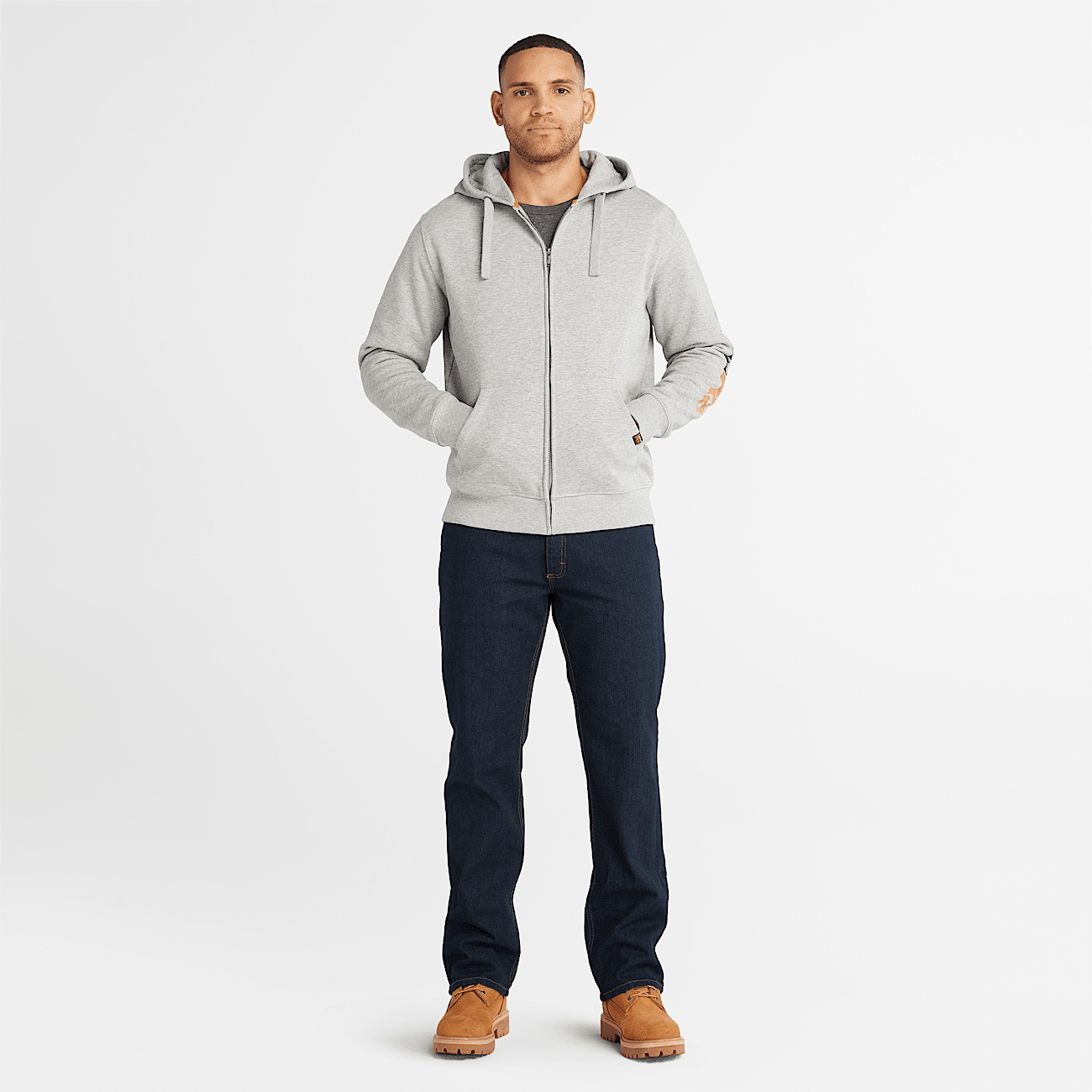 Felpa con Zip da Uomo Timberland PRO Hood Honcho
