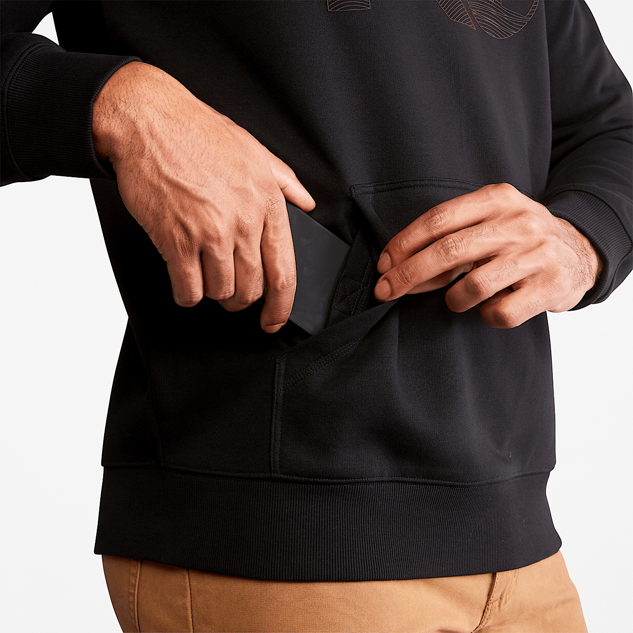 Timberland PRO Hood Honcho Pullover Hoodie for Men in Black