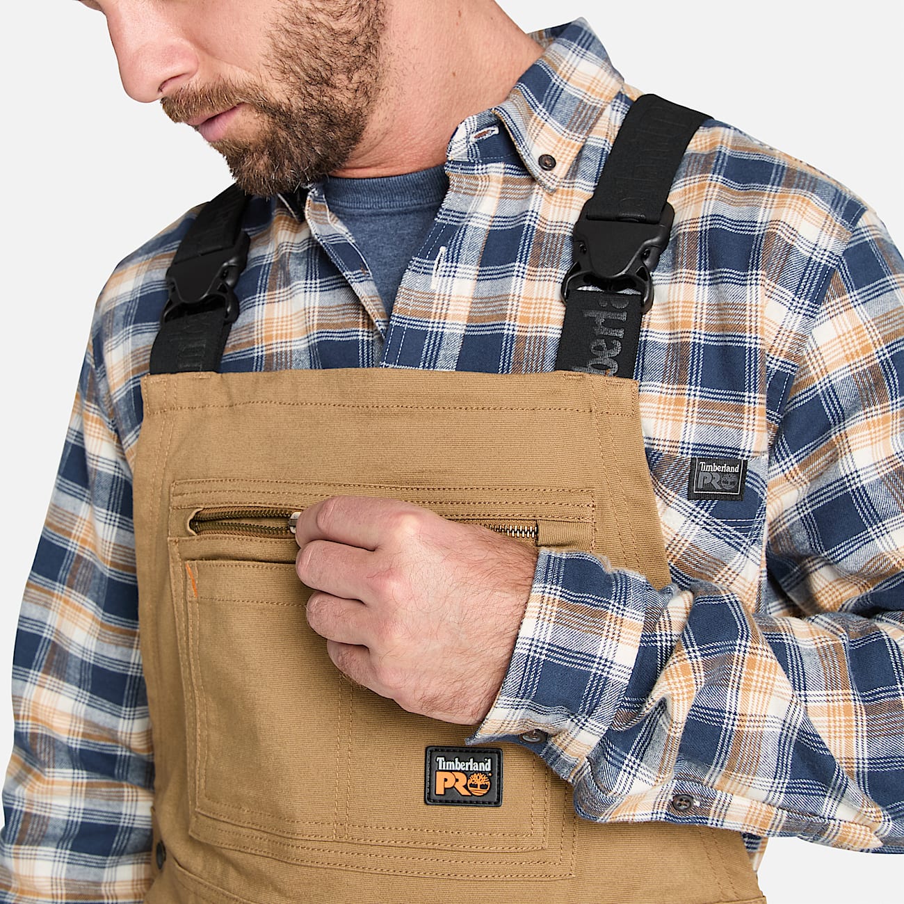 Salopette da Lavoro Timberland PRO Ironhide Flex da Uomo in giallo