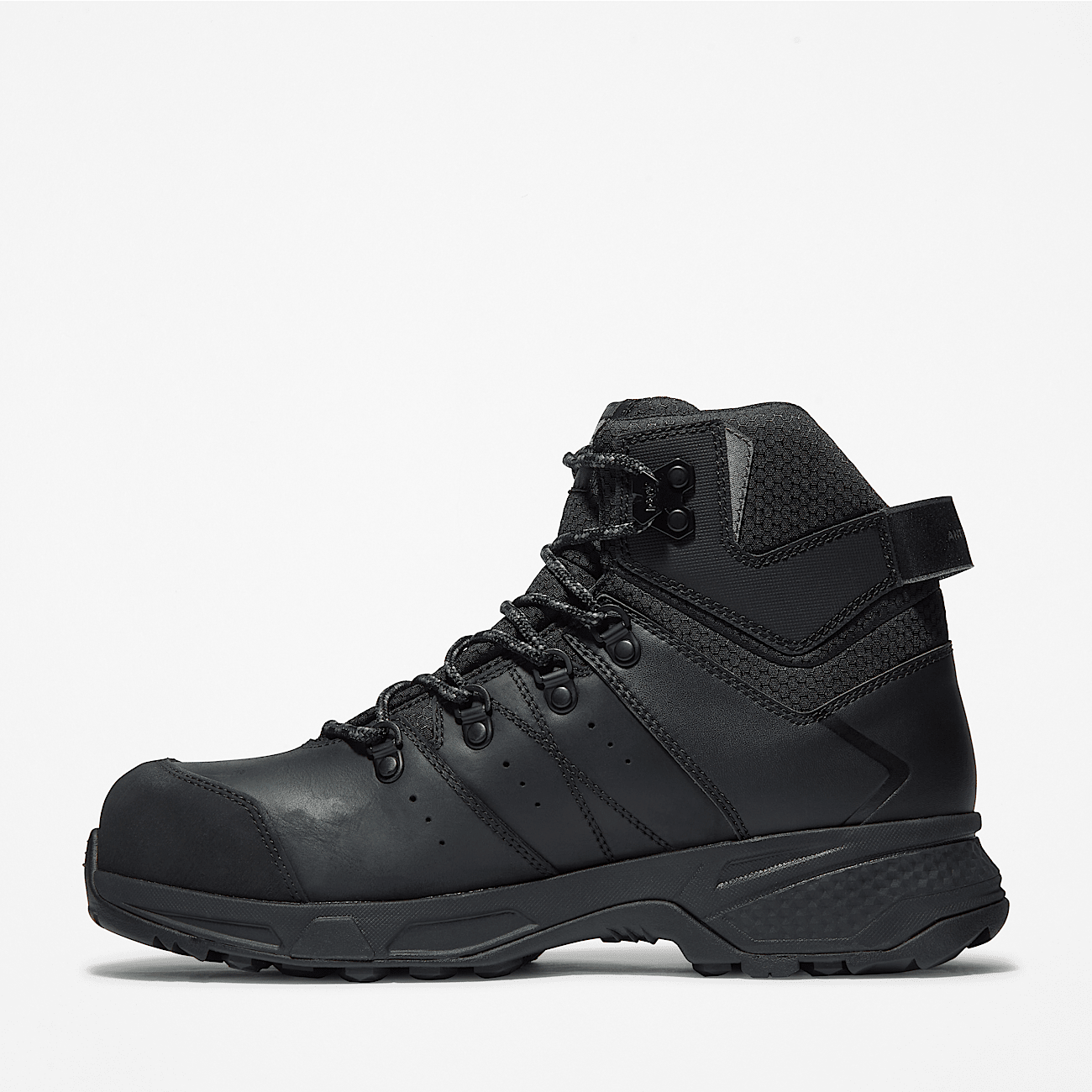 Switchback Composite Toe Waterproof Work Boot for Men in Black