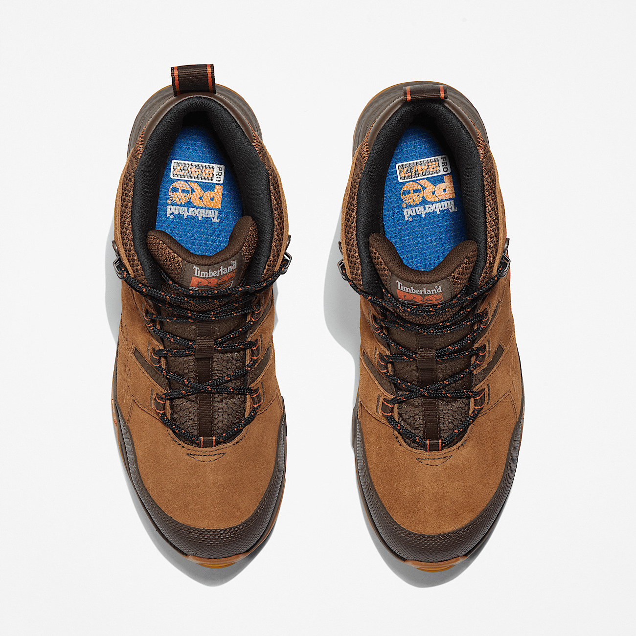Switchback Steel Toe Work Hiking Boot for Men in Brown