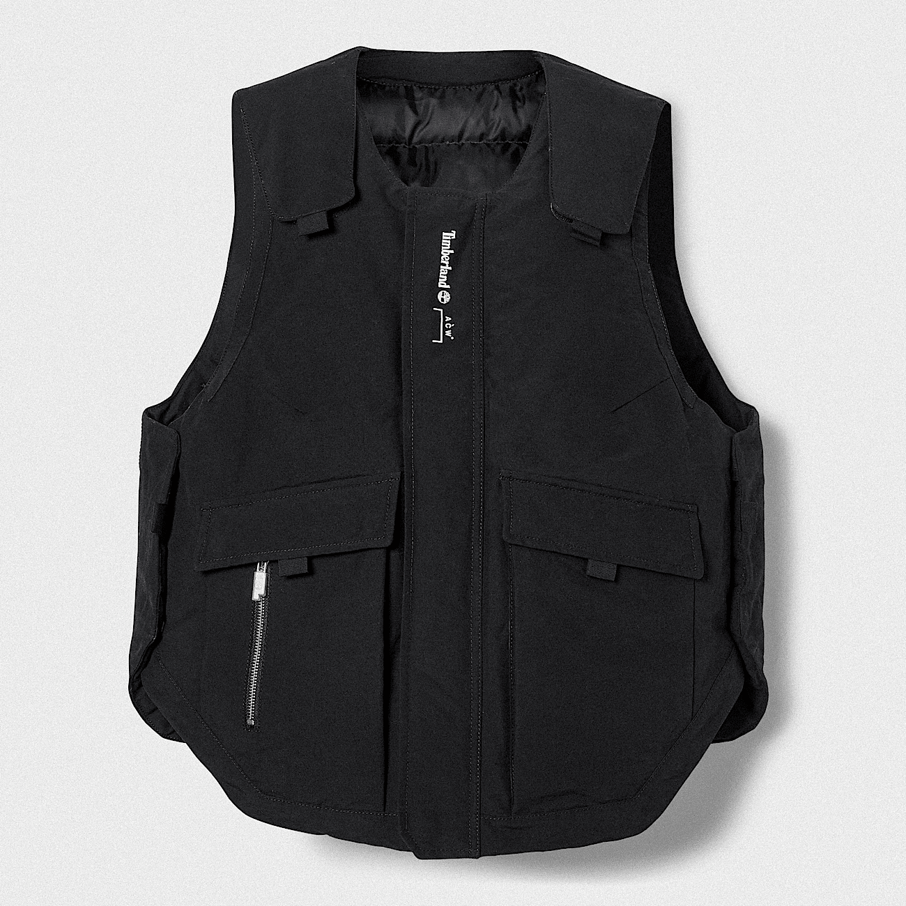 Timberland x A Cold Wall Padded Sleeveless Jacket in Black