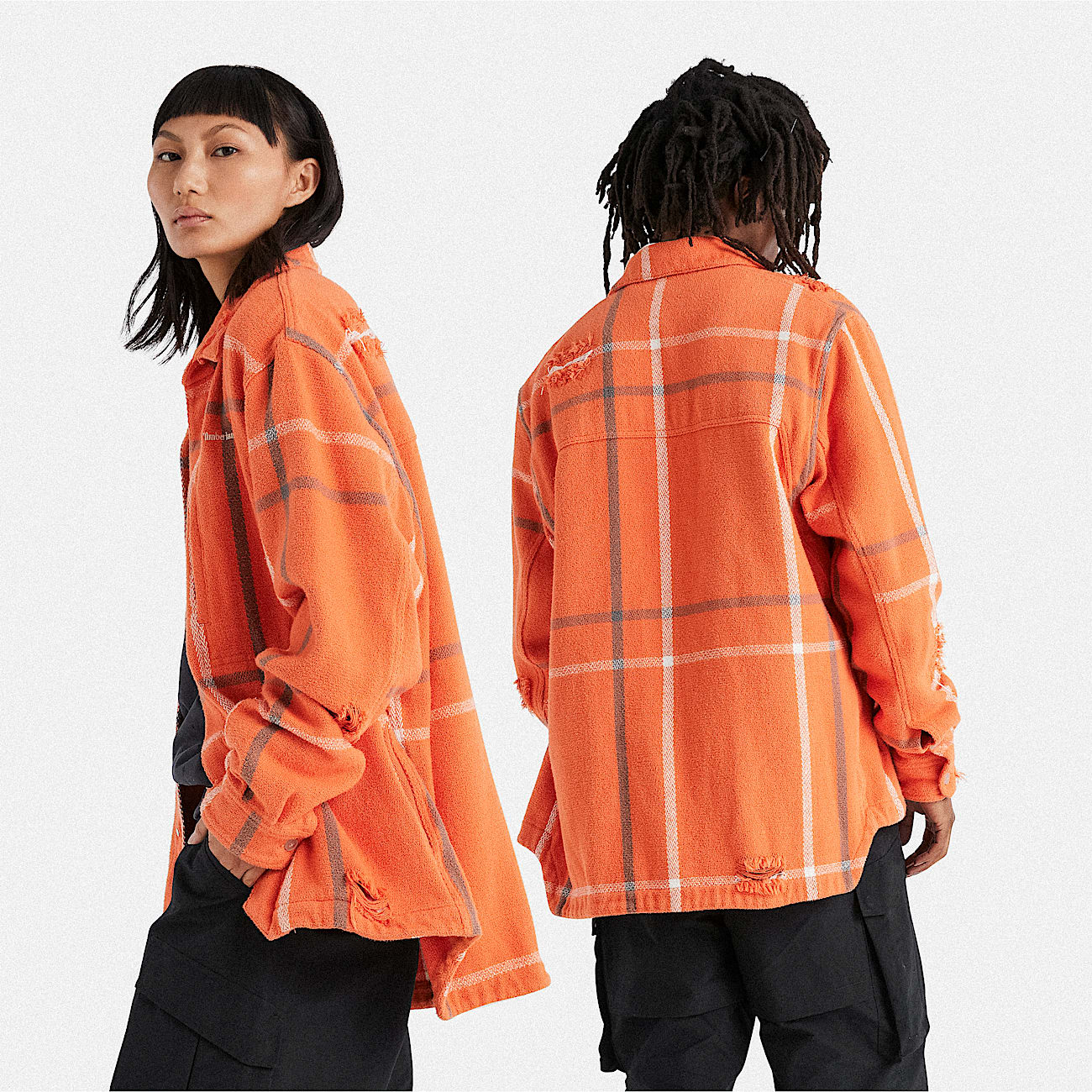 All Gender Timberland x A Cold Wall Overshirt in Orange