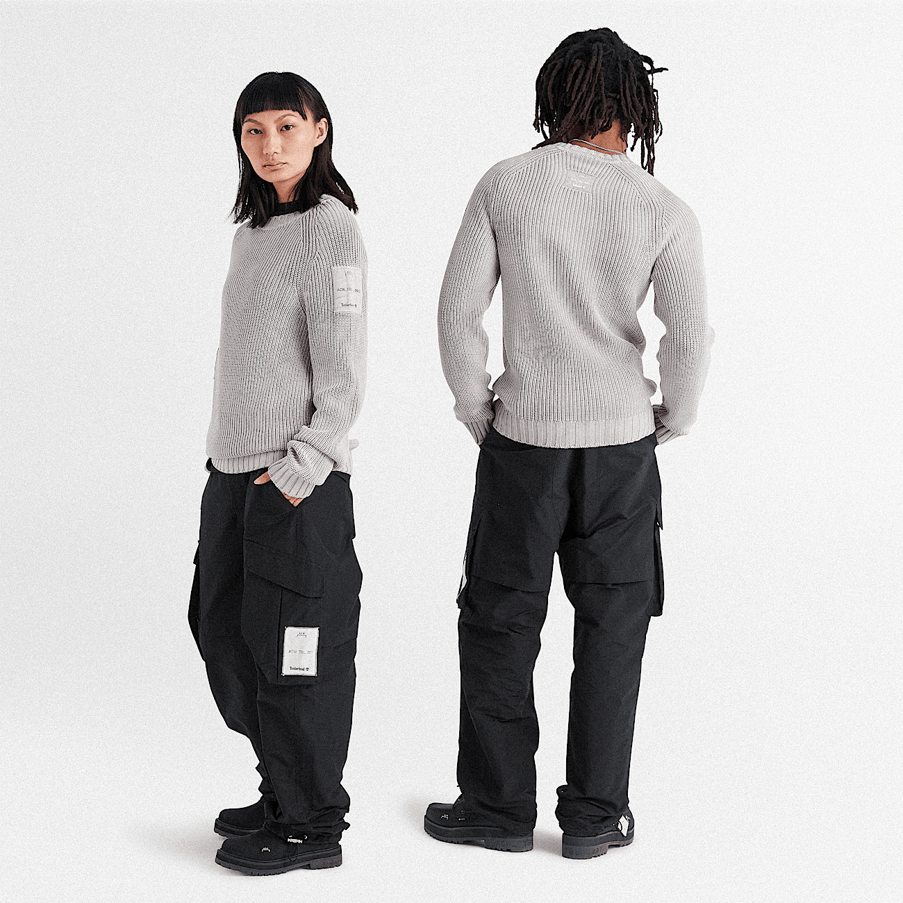 Timberland grey jumper hot sale