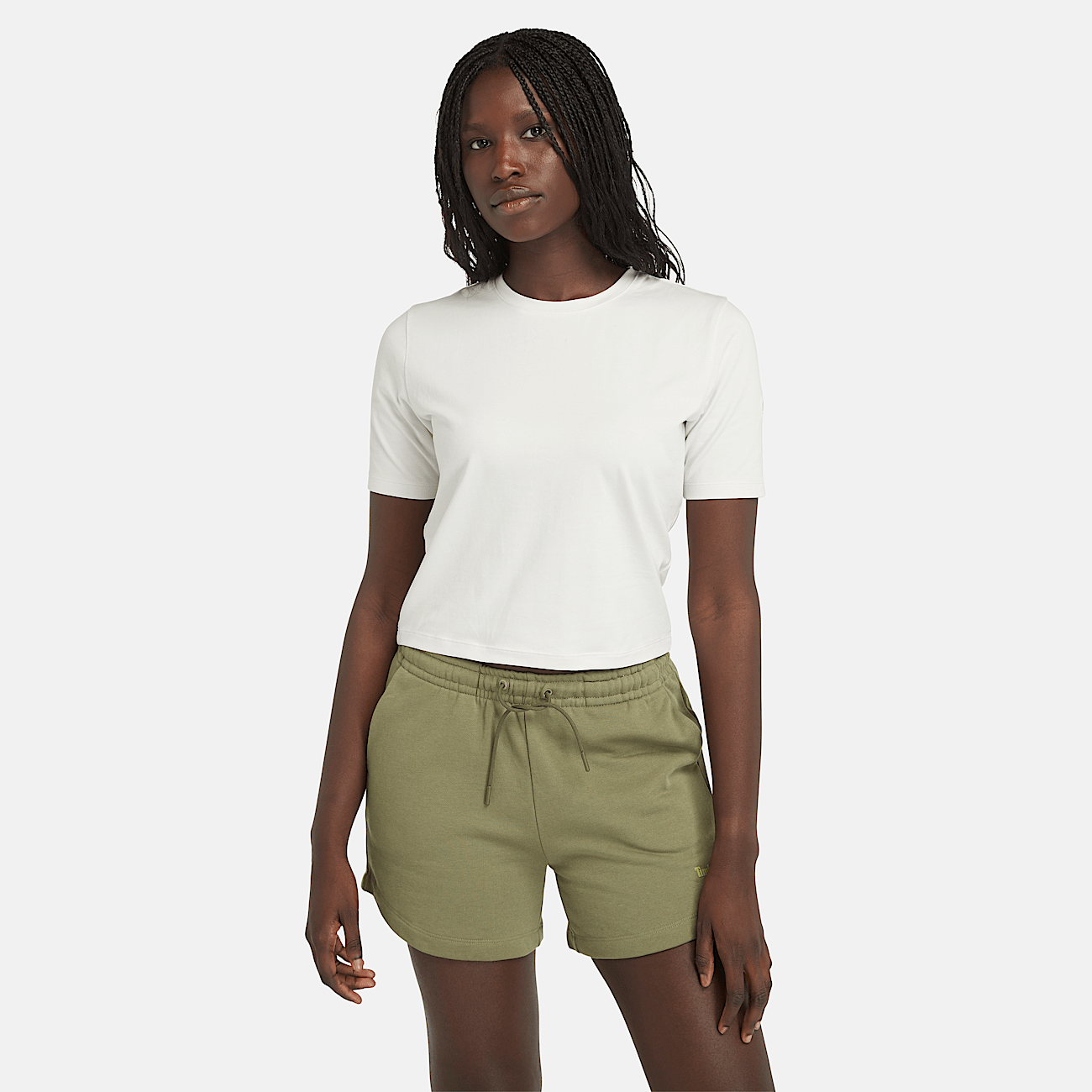 Kort t shirt dames outlet