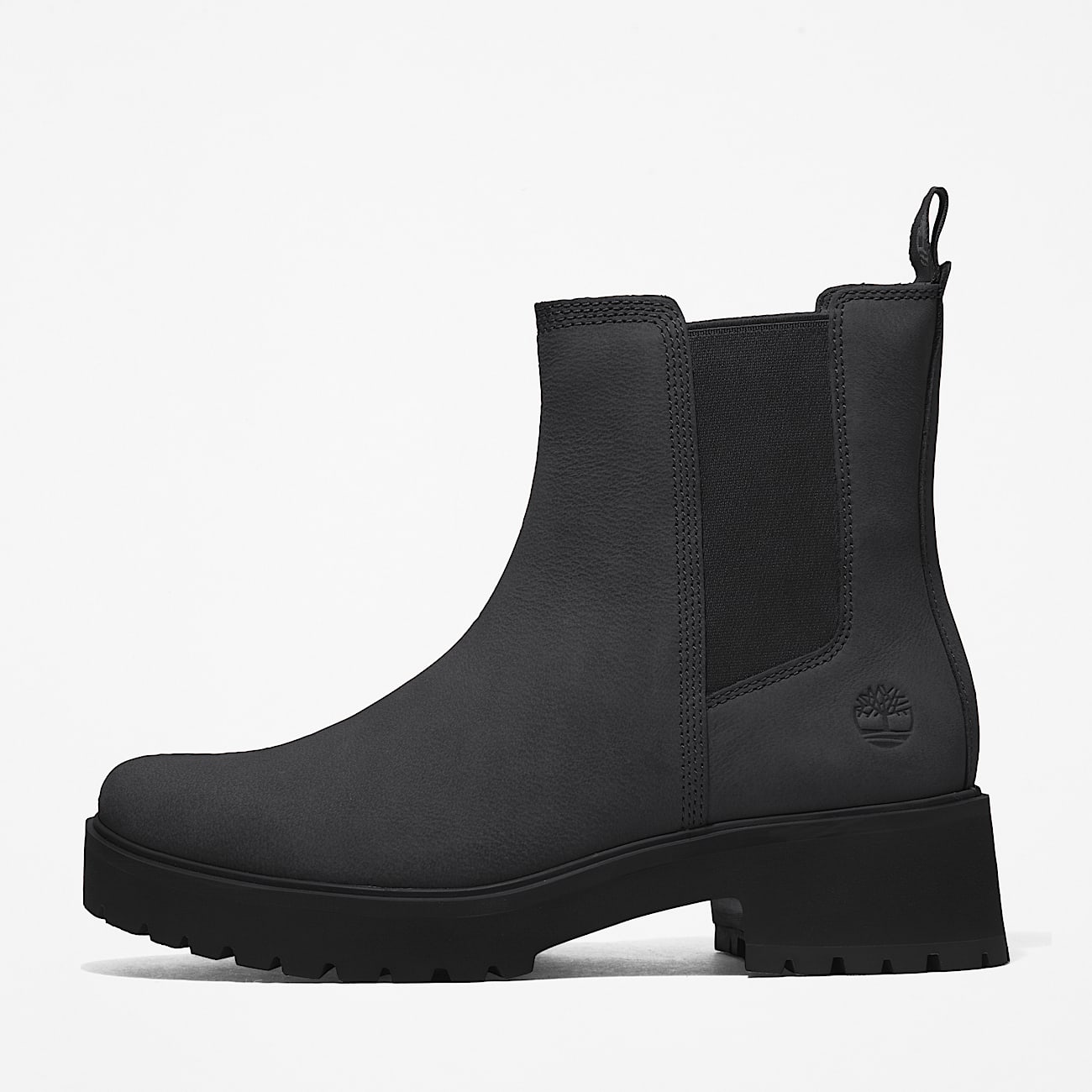 Carnaby Cool Mid Chelsea Boot for Women in Black