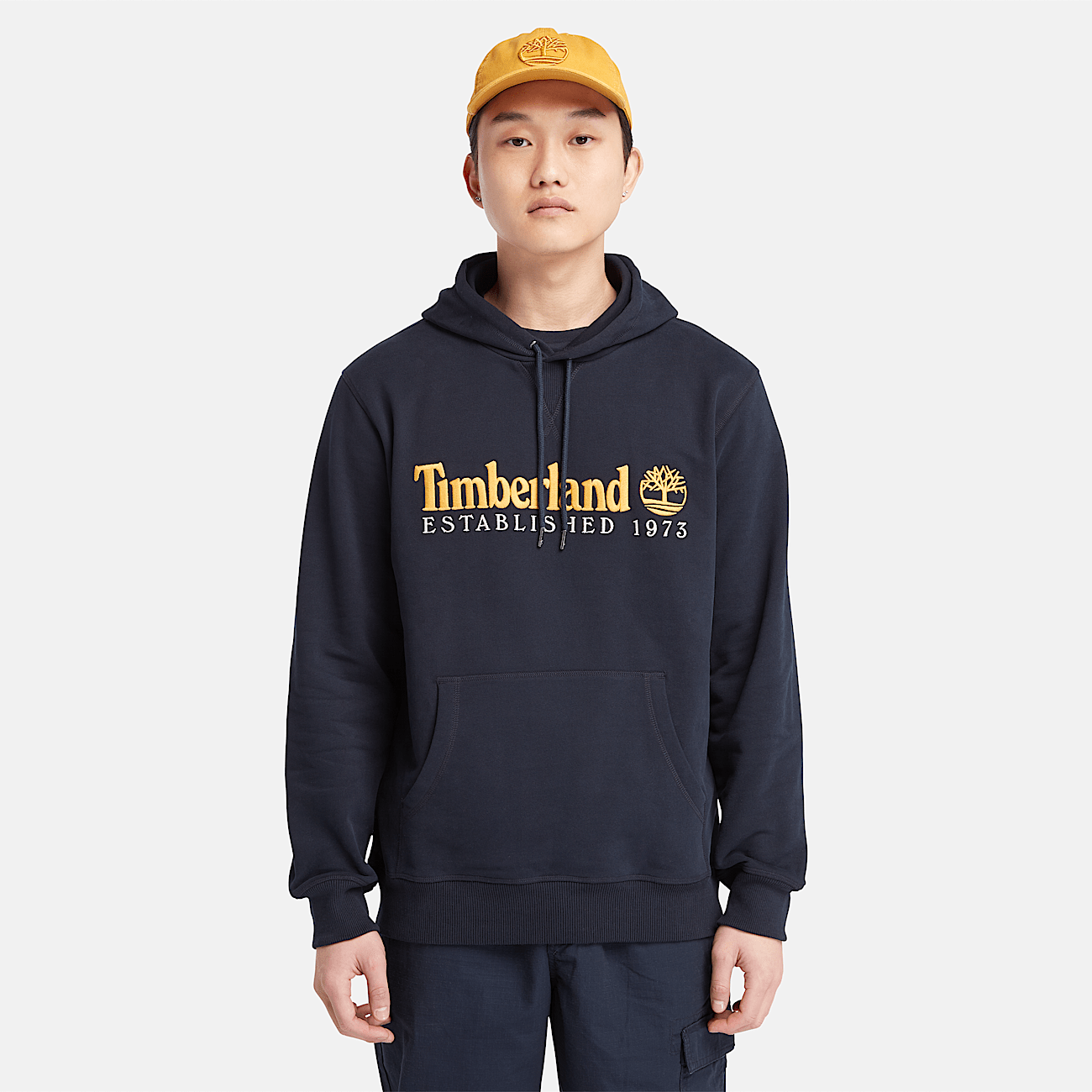Established 1973 Hoodie for Men in Dark Blue
