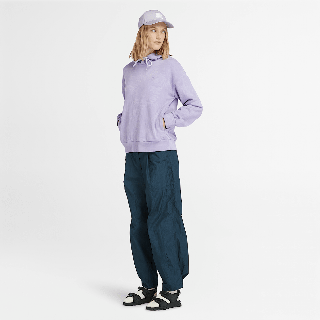 Pantalon utilitaire Summer Balloon pour femme en bleu marine
