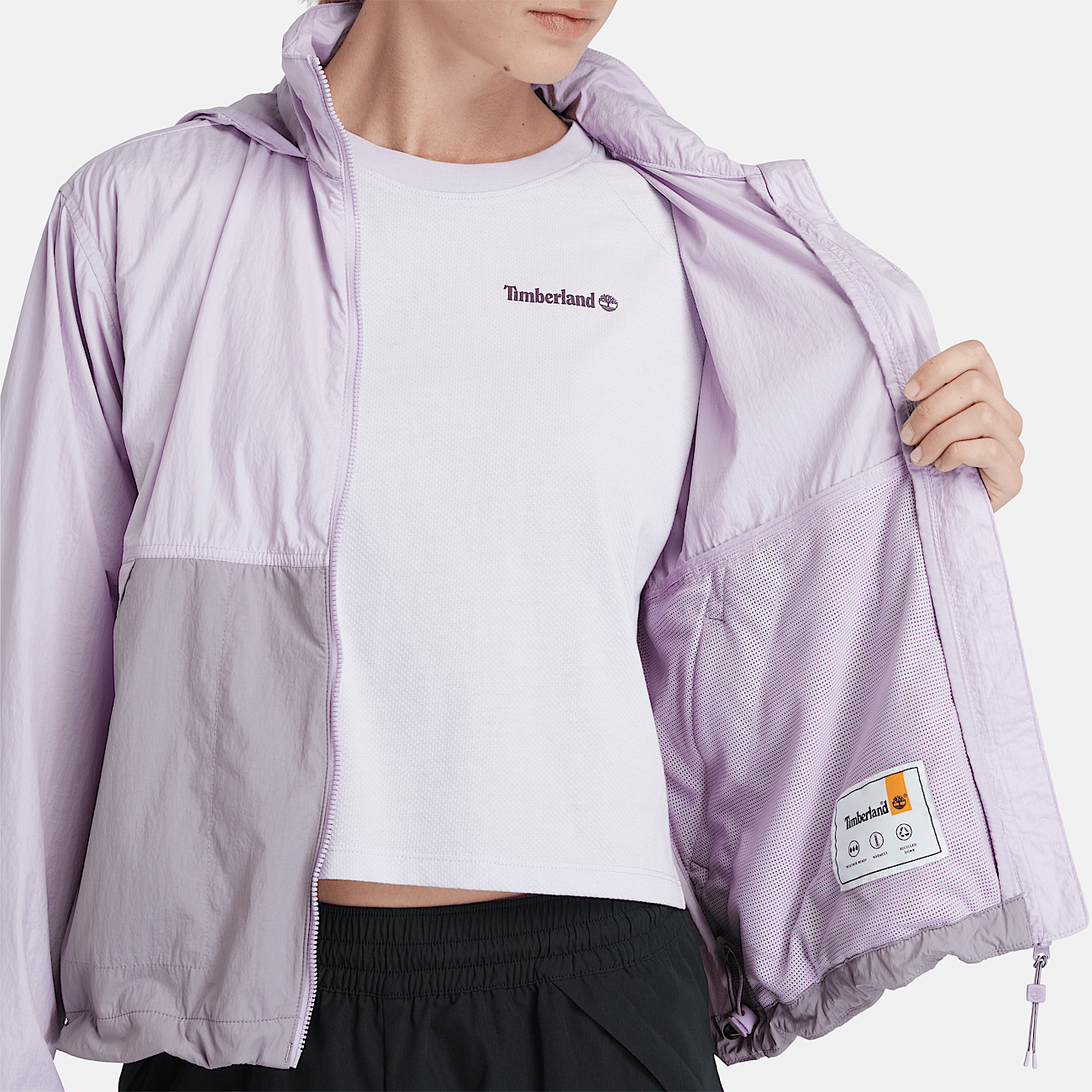 Purple windbreaker womens new arrivals