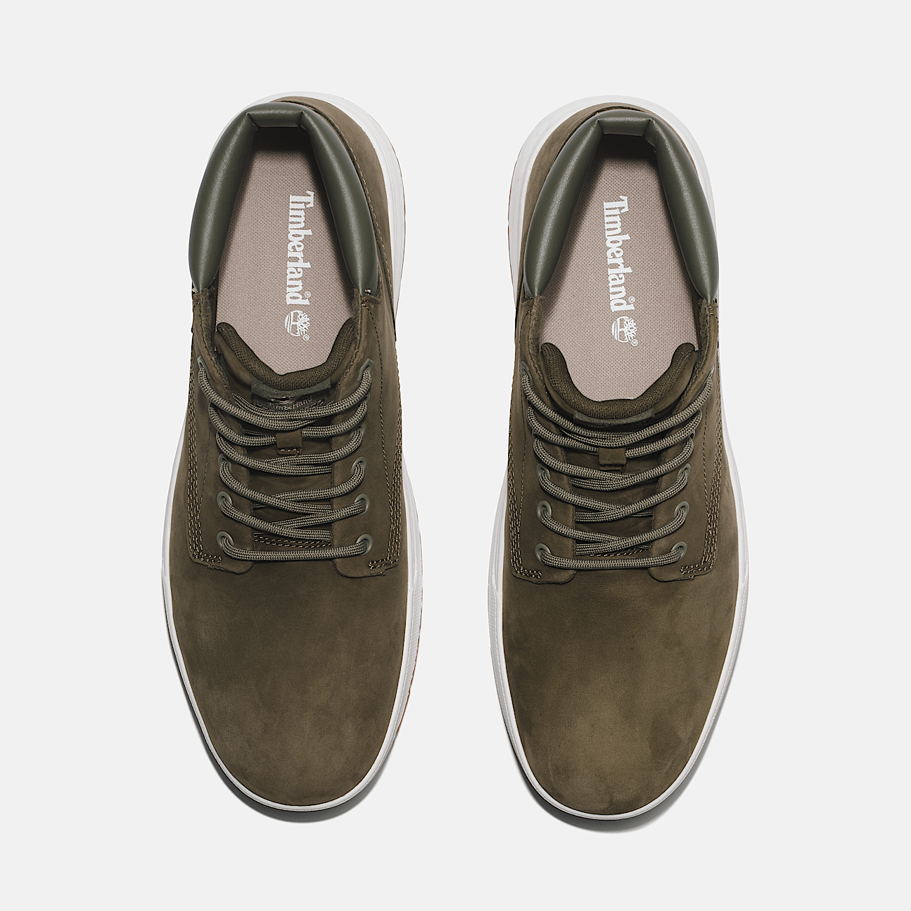 Sneaker Stringata Maple Grove Mid da Uomo in verde scuro