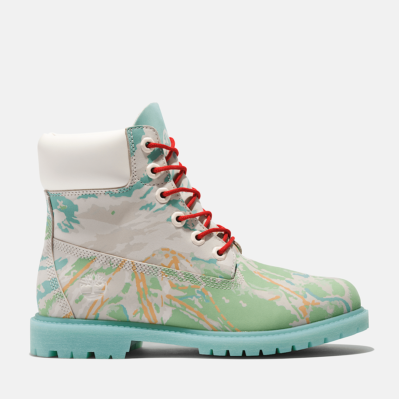 Timberland Premium 6 Inch Waterproof Boot for Women in Multicoloured