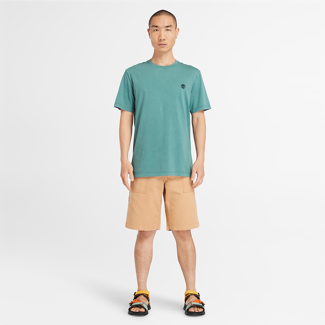 Yellow shorts men outlet