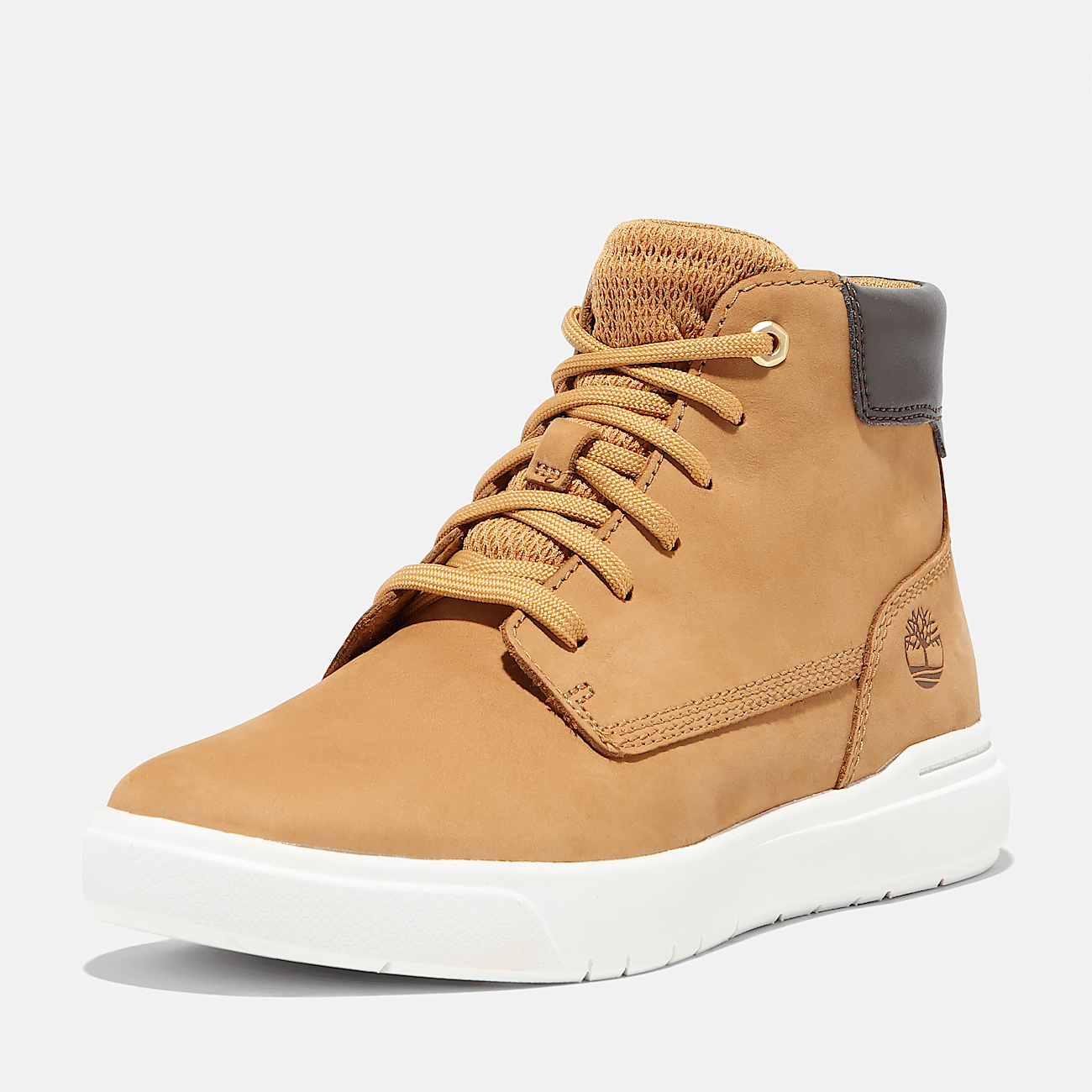 Basket mi haute a zip et lacets Seneca Bay pour junior en jaune