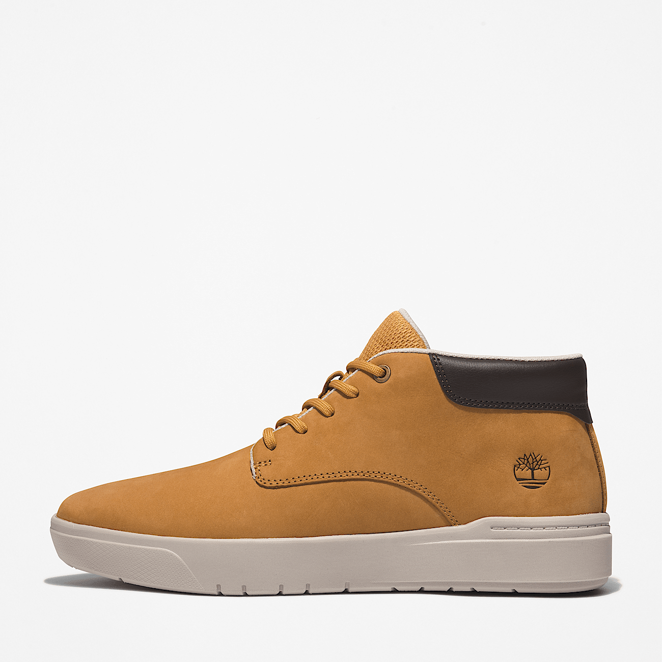Seneca Bay Mid Lace-Up Trainer for Men in Yellow
