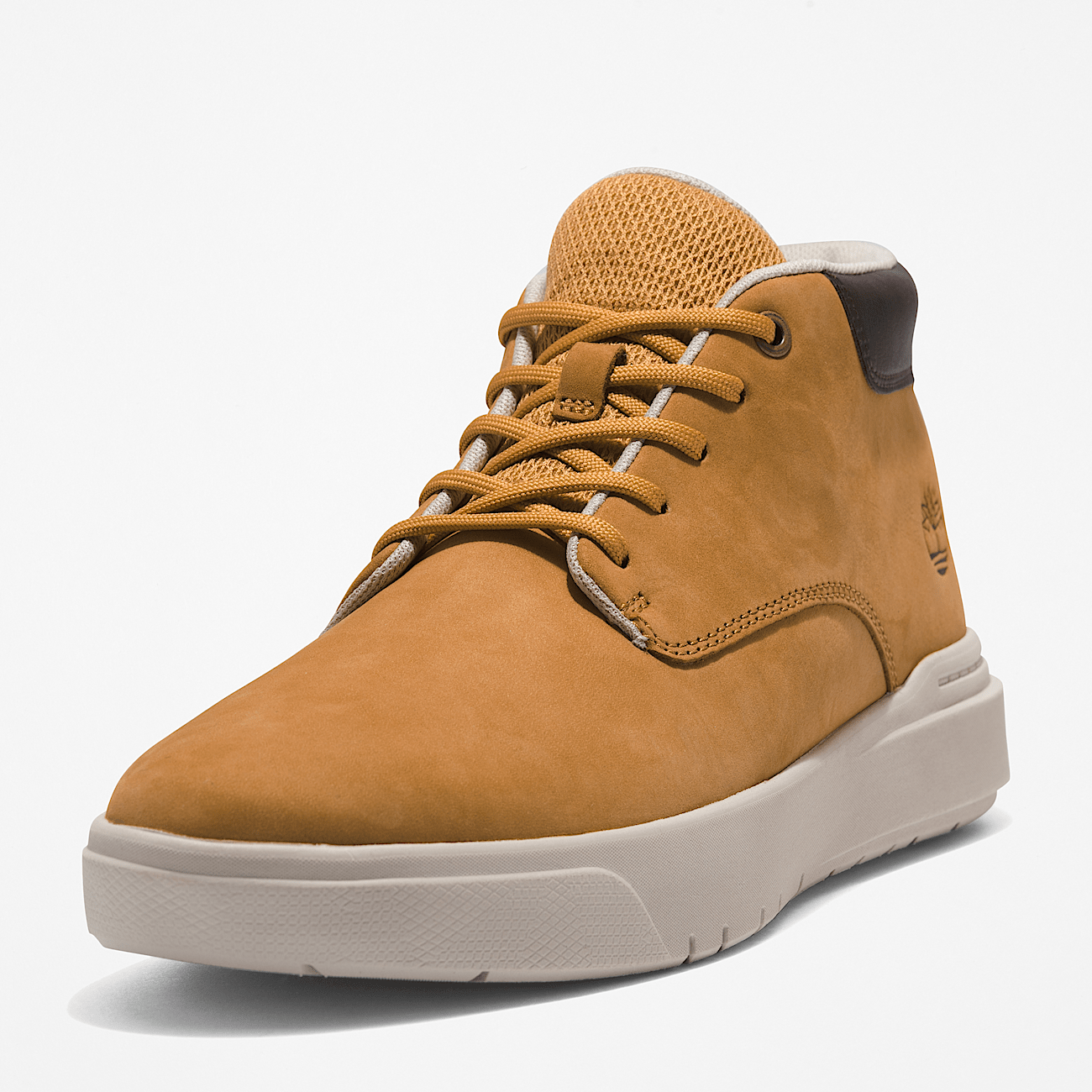 Seneca Bay Mid Lace Up Trainer for Men in Yellow