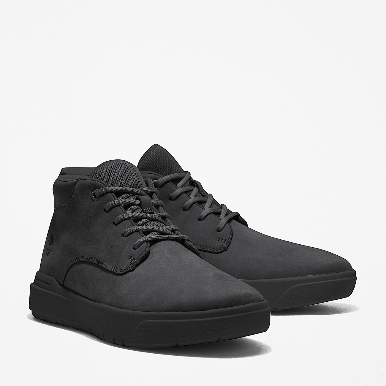 Sneaker Stringata Seneca Bay Mid da Uomo in colore nero