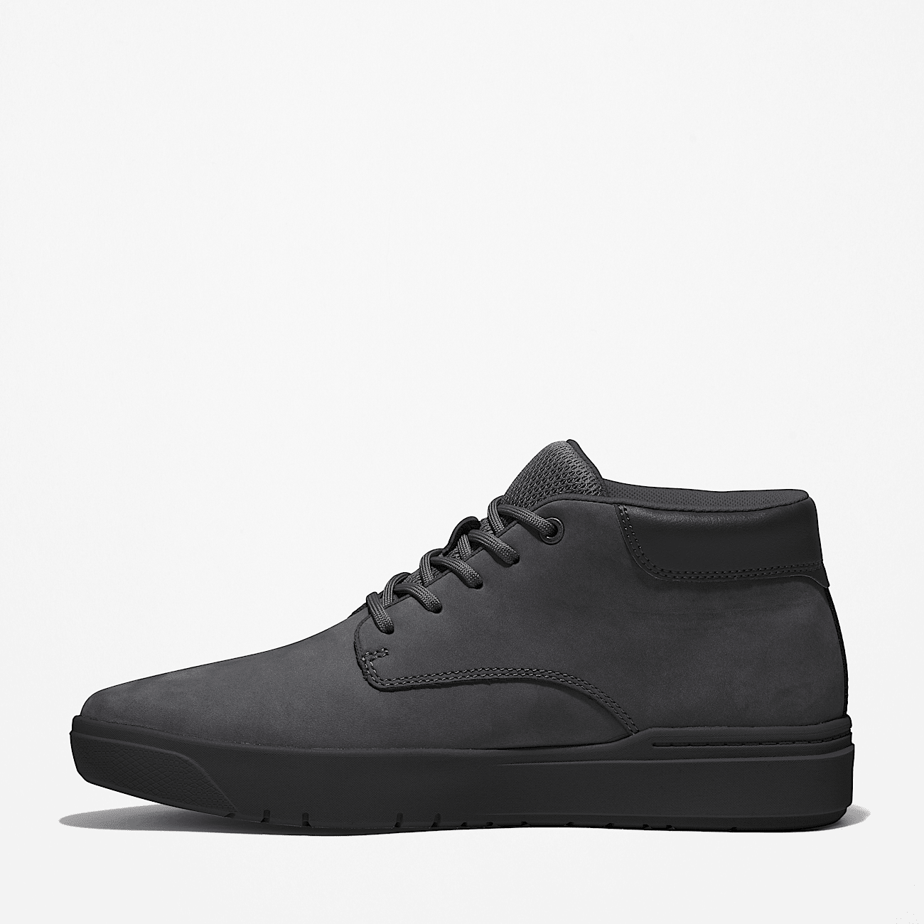 Seneca Bay Mid Lace Up Trainer for Men in Black