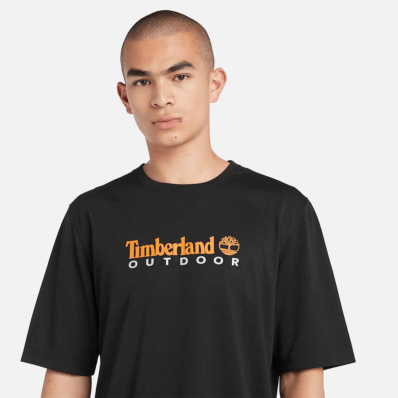 Black timberland shirt clearance