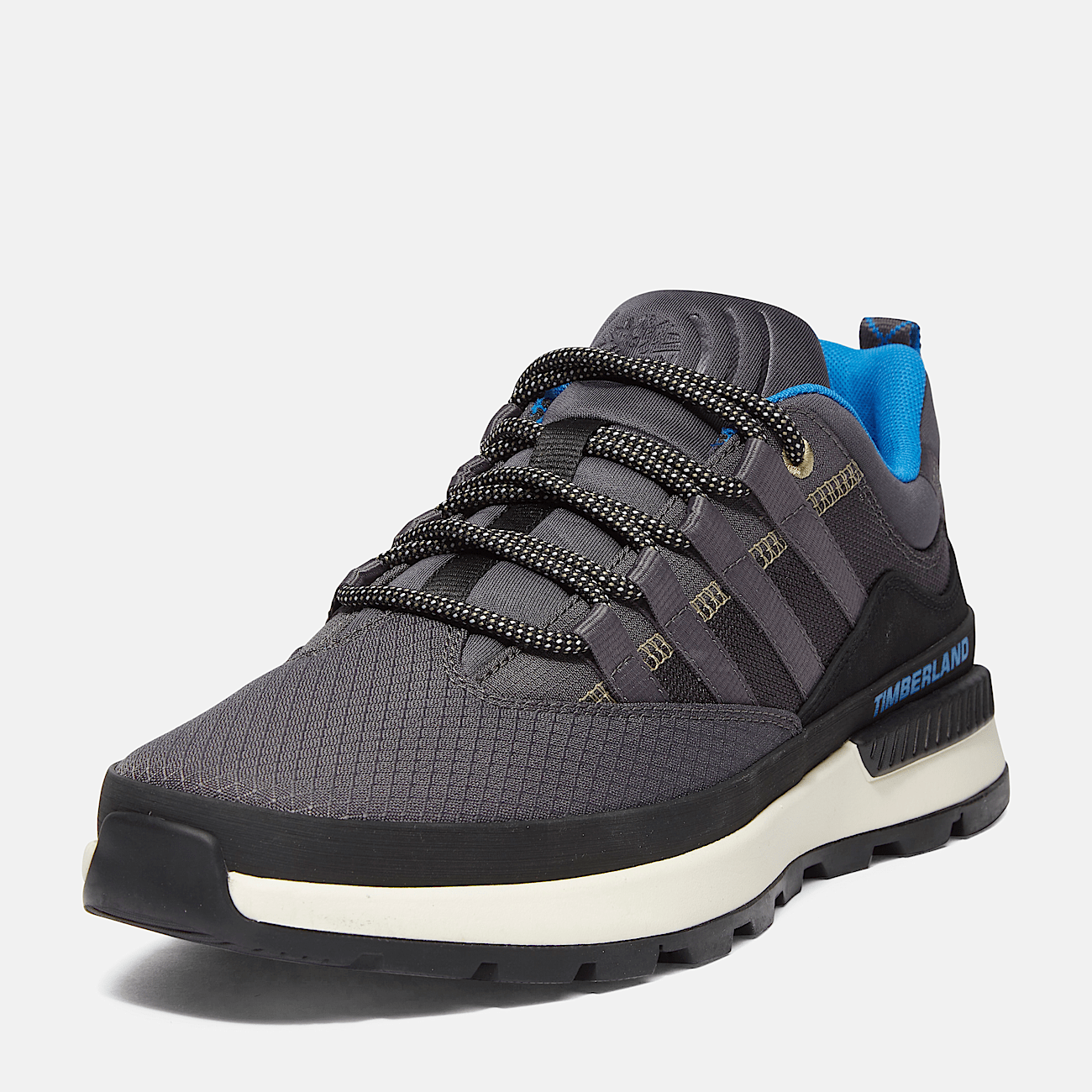 Euro Trekker Lace Up Low Trainer for Men in Grey