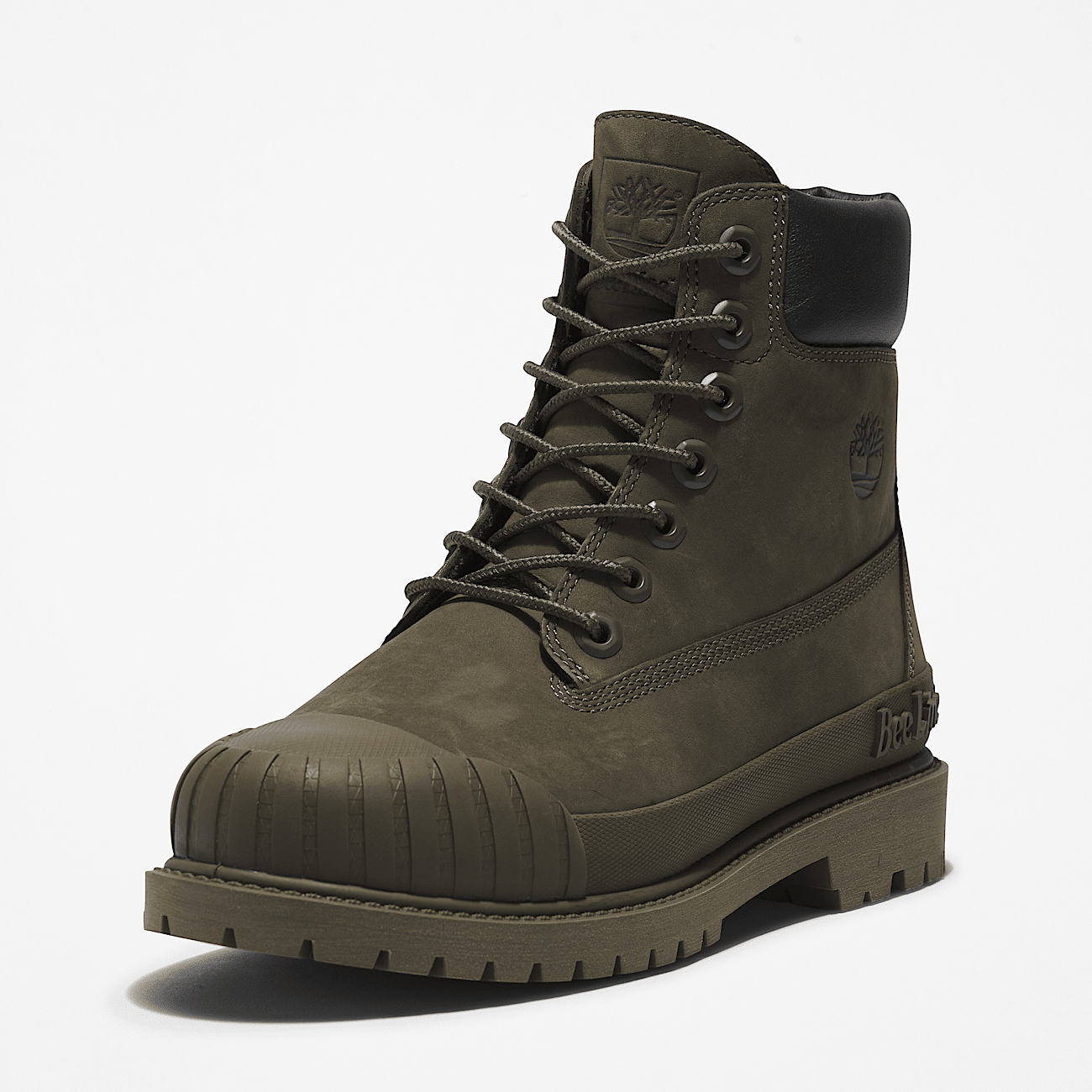 Bee Line x Timberland Rubber Toe 6 Inch Damenstiefel in Dunkelgrun