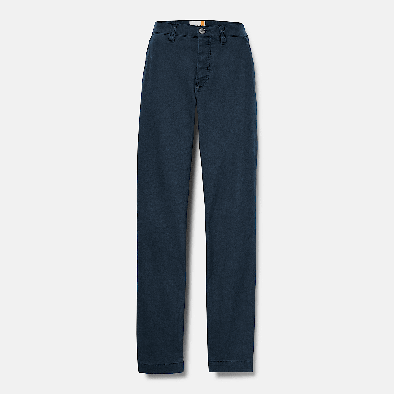 Pantalon de estilo carpintero en lona lavada elastica para hombre en azul oscuro