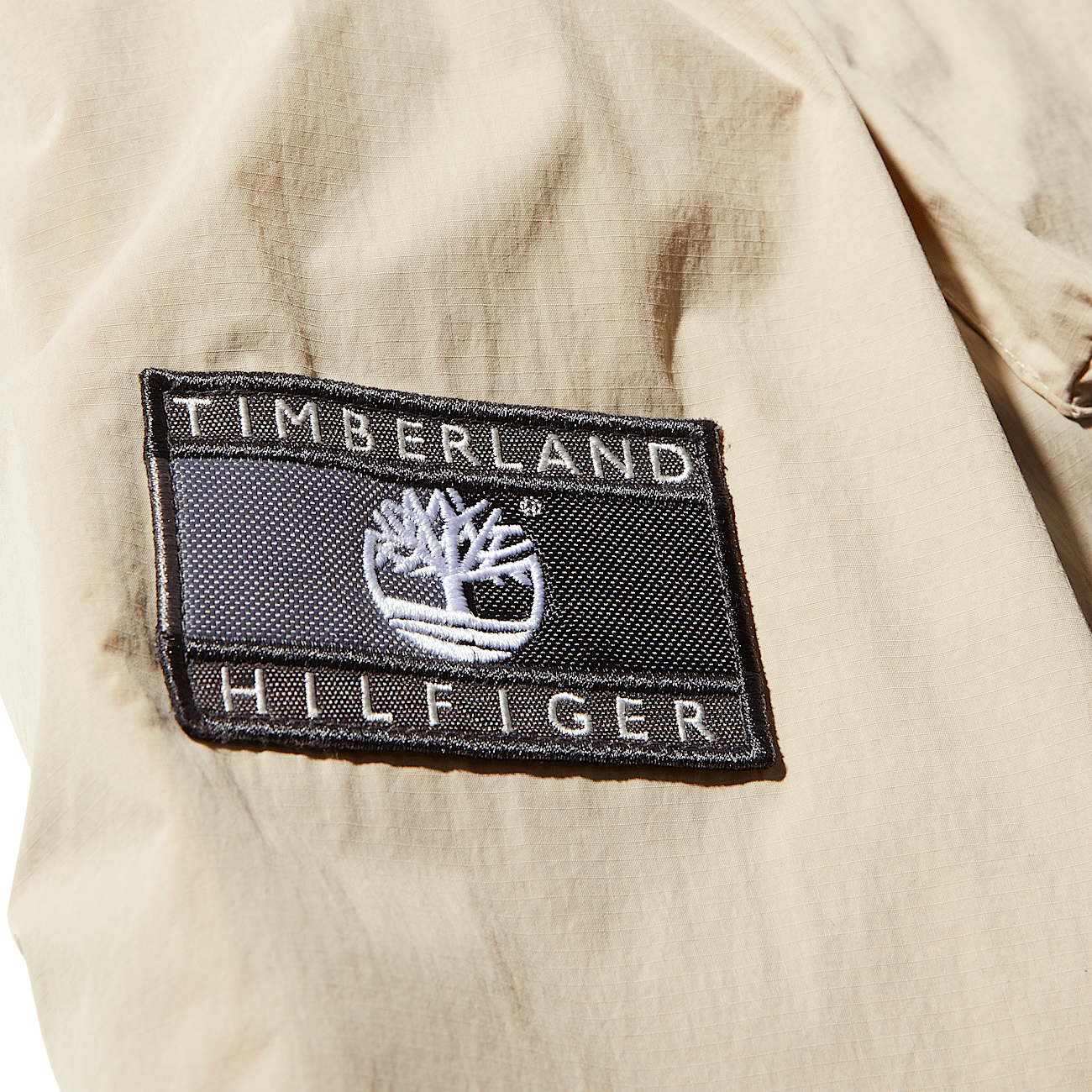 Tommy Hilfiger x Timberland Re imagined Reversible Cargo Parka in Beige