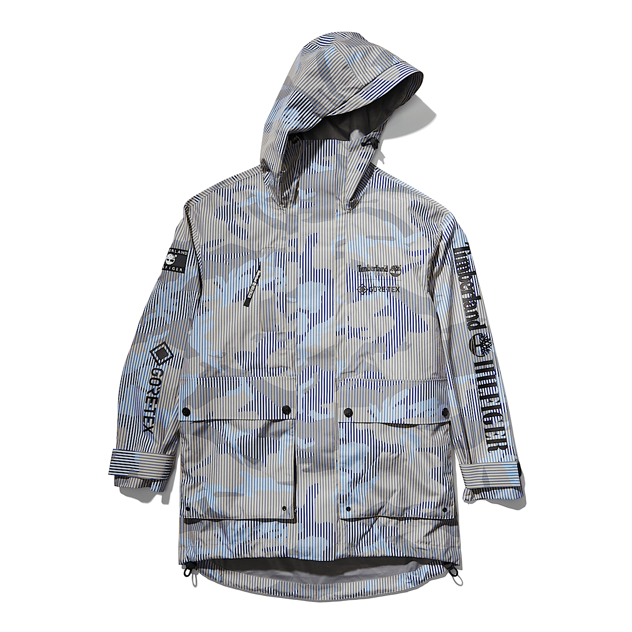 Tommy Hilfiger x Timberland Reimagined Gore Tex Parka in Camo