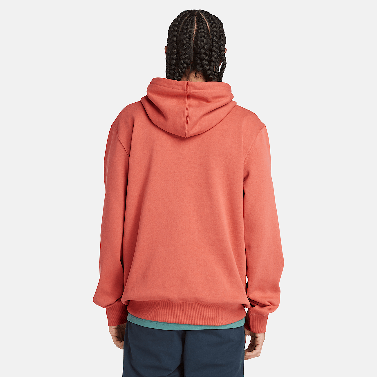 Red timberland hoodie shop