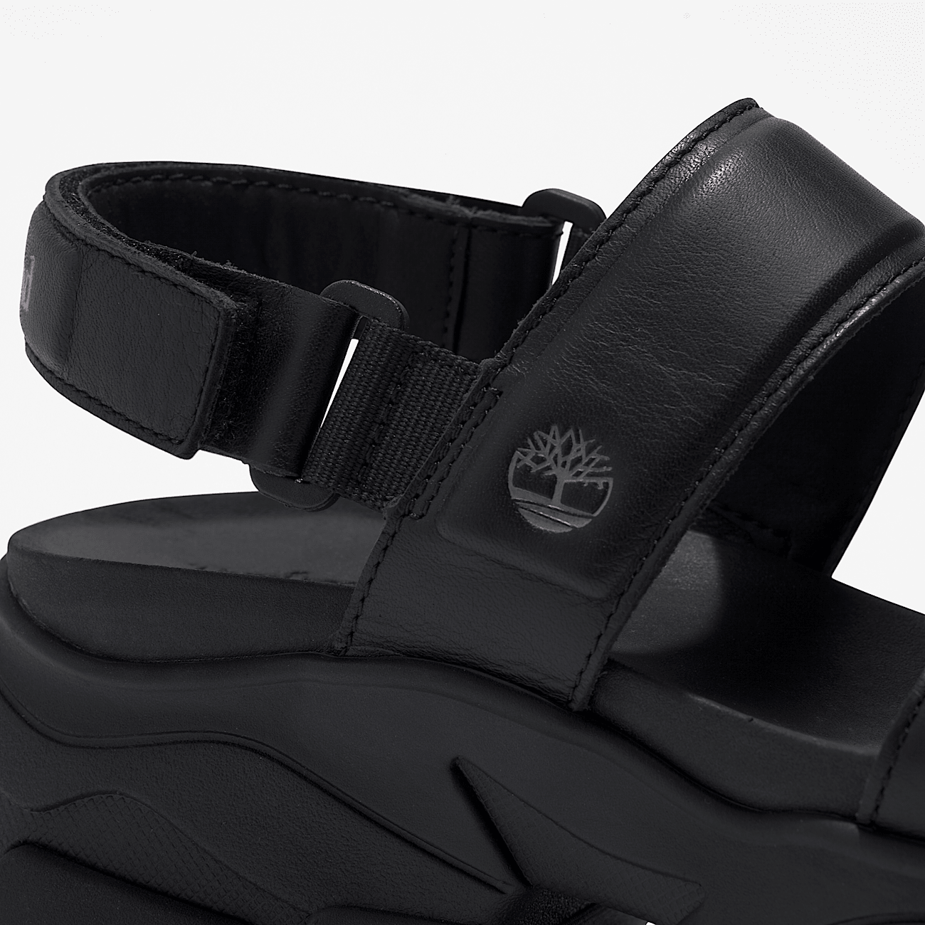 Timberland sandals black top